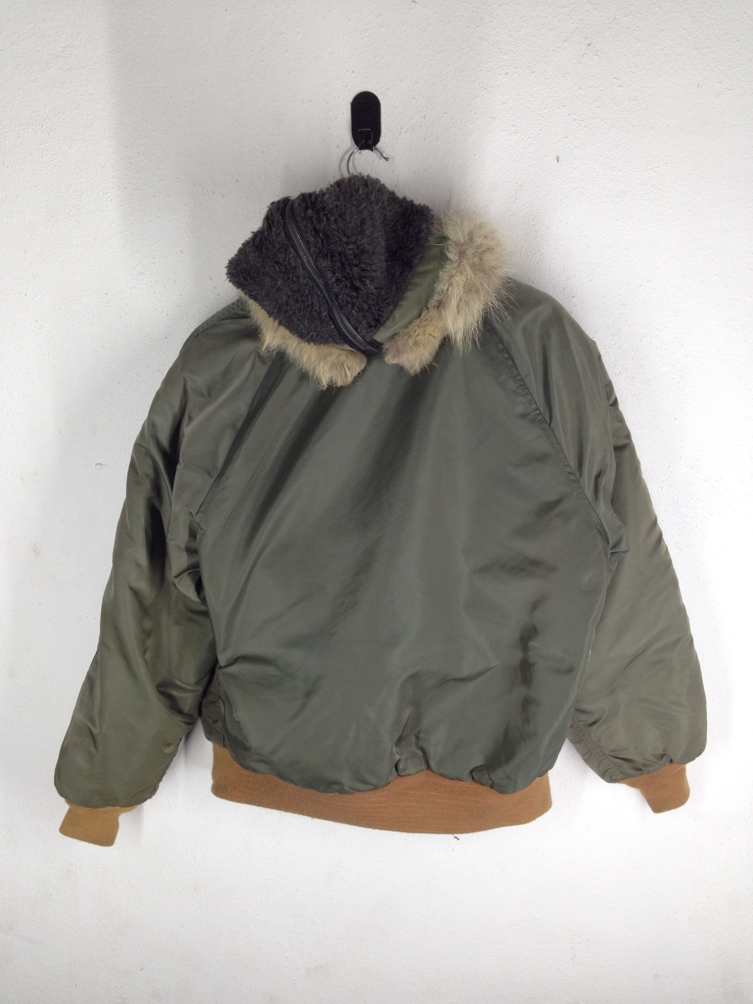 Other Vintage N-2B Flight Jacket USAF Bomber Jacket Parka Hood Size US L / EU 52-54 / 3 - 5 Thumbnail