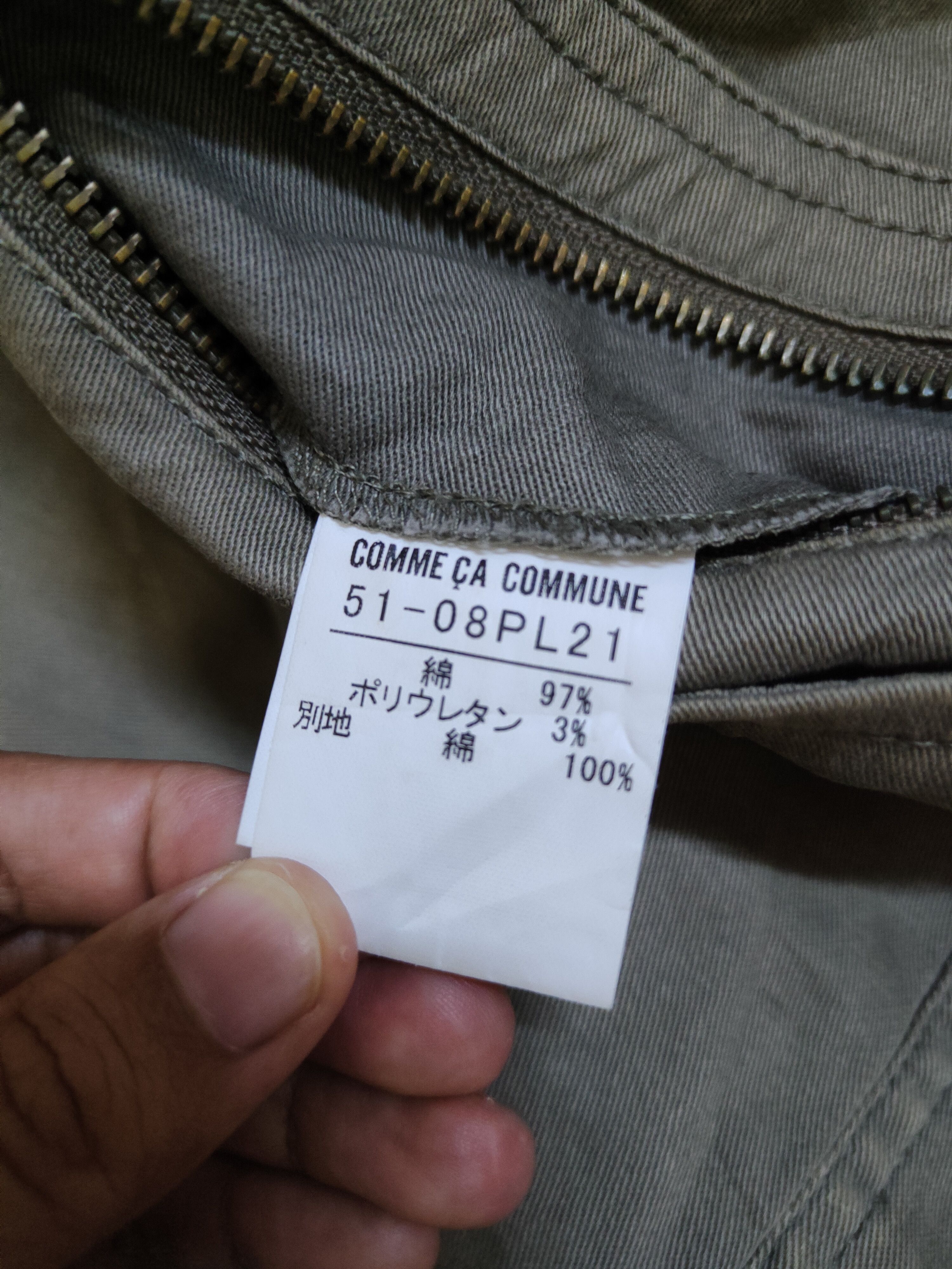 Comme Ca Ism Comme Ca Commune Gray Multipocket Tactical Cargo Pants #S749 Size US 32 / EU 48 - 15 Thumbnail