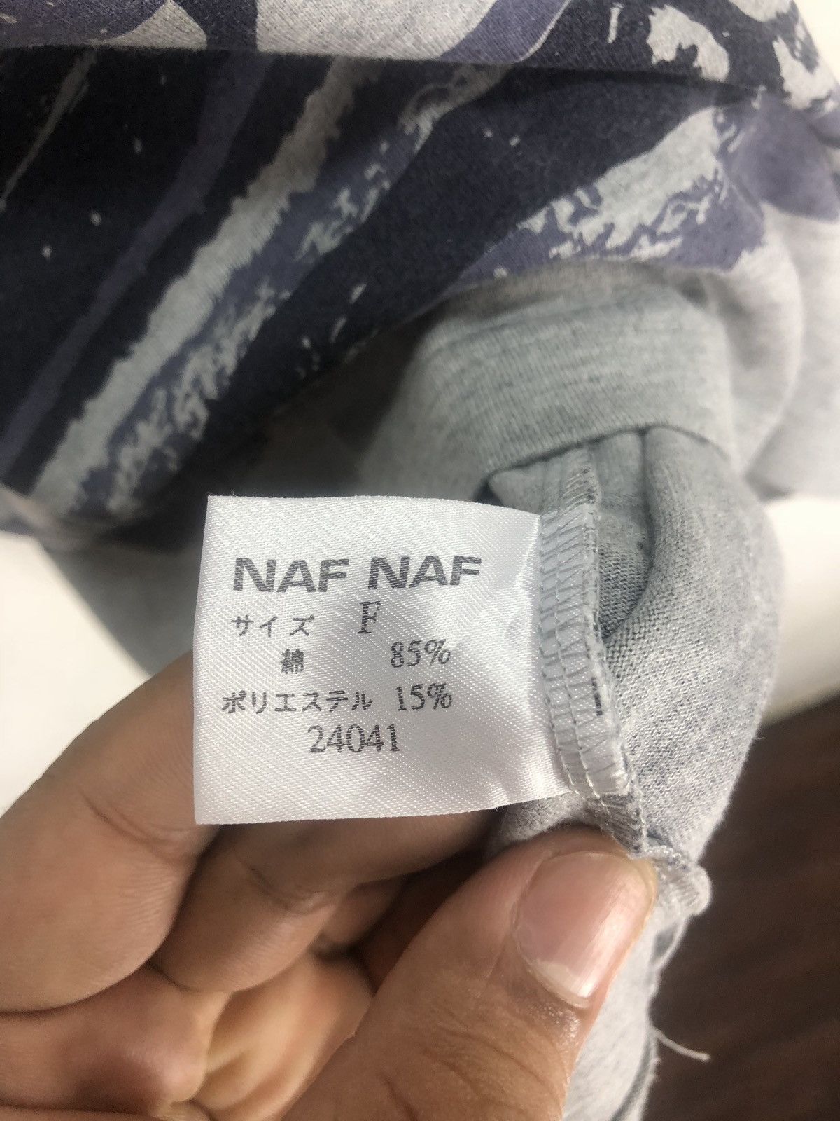 Japanese Brand japanese Designer Naf Naf t shirts Size US L / EU 52-54 / 3 - 8 Thumbnail