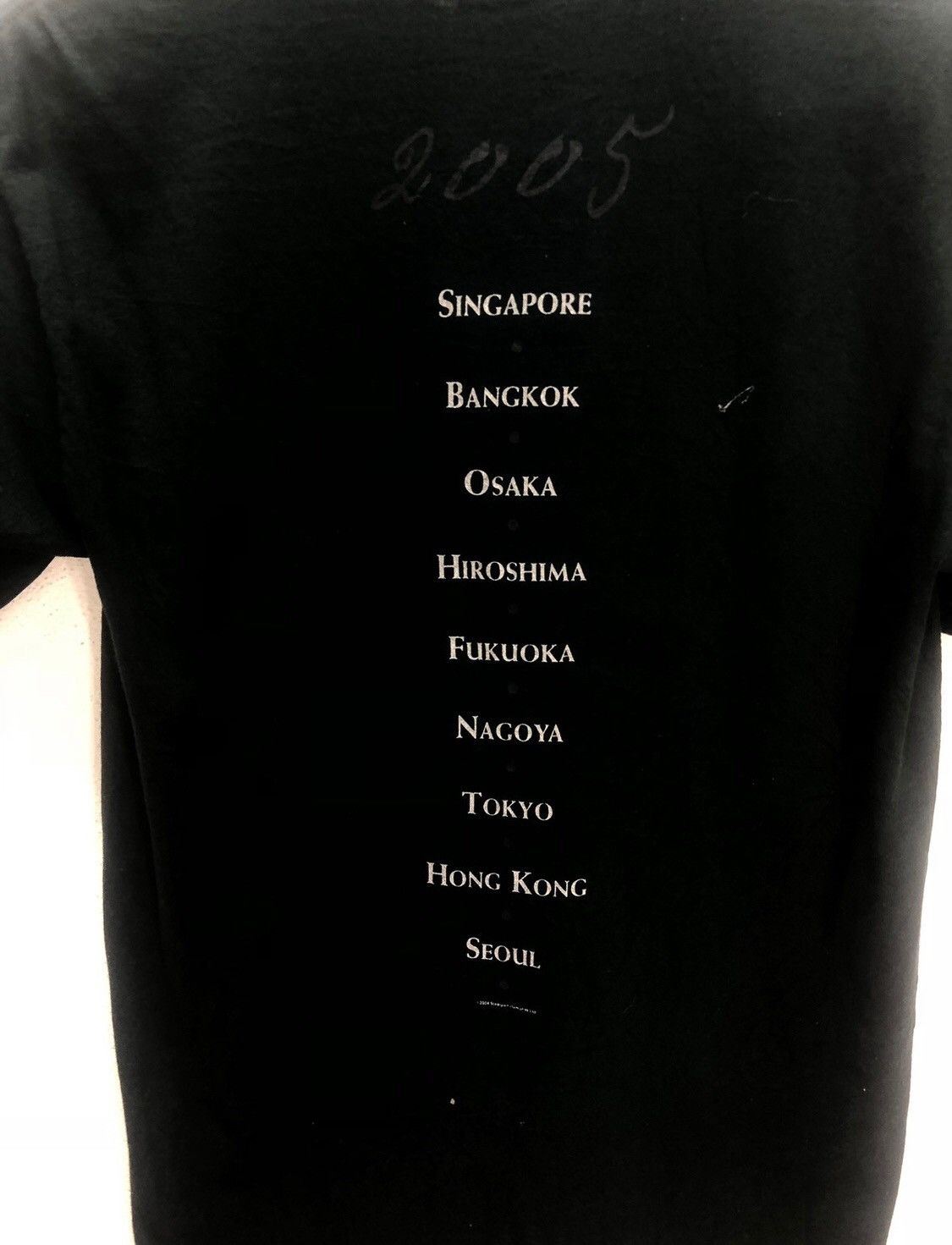 Band Tees × Vintage Vintage Y2K Sting band tour t shirt 2005 Size US S / EU 44-46 / 1 - 5 Thumbnail