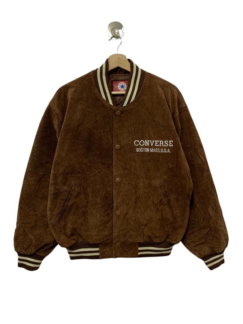 Converse VTG CONVERSE BIG LOGO VARSITY JACKET Size US L / EU 52-54 / 3 - 5 Thumbnail