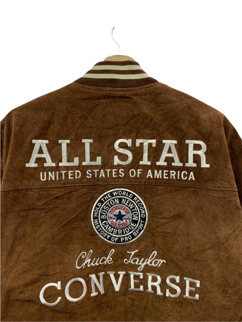 Converse VTG CONVERSE BIG LOGO VARSITY JACKET Size US L / EU 52-54 / 3 - 3 Thumbnail