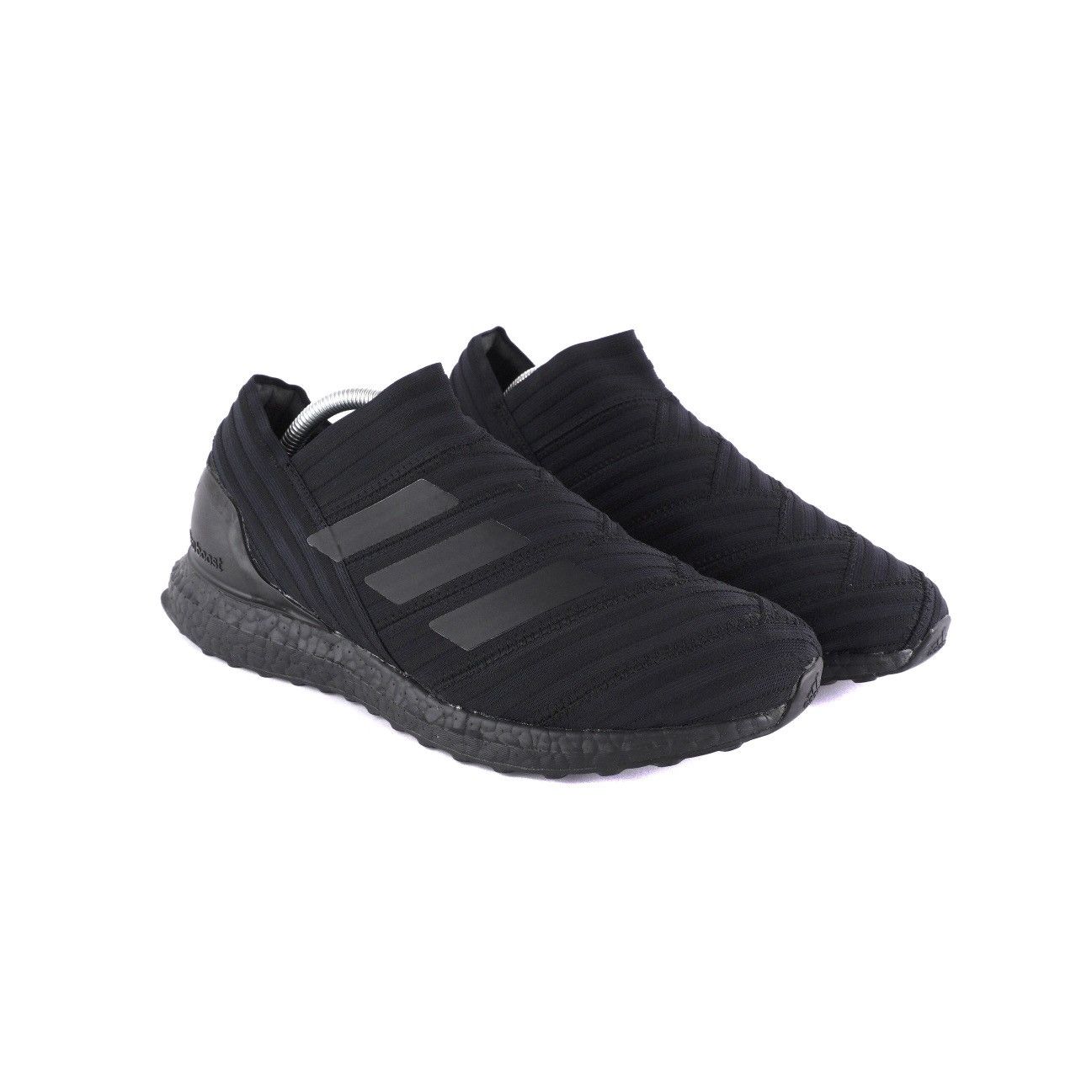 image of Adidas Nemeziz Tango 17+ 360 Agility Ultraboost Black Sneakers, Men's (Size 9.5)