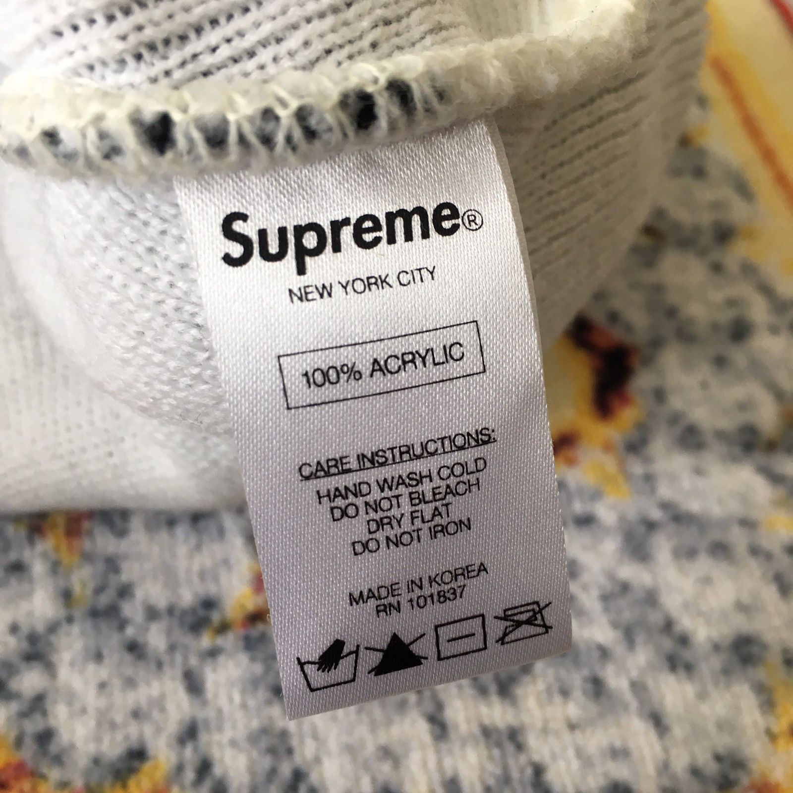 Supreme Slapshot beanie Fall/Winter 2013 White Supreme Size ONE SIZE - 2 Thumbnail