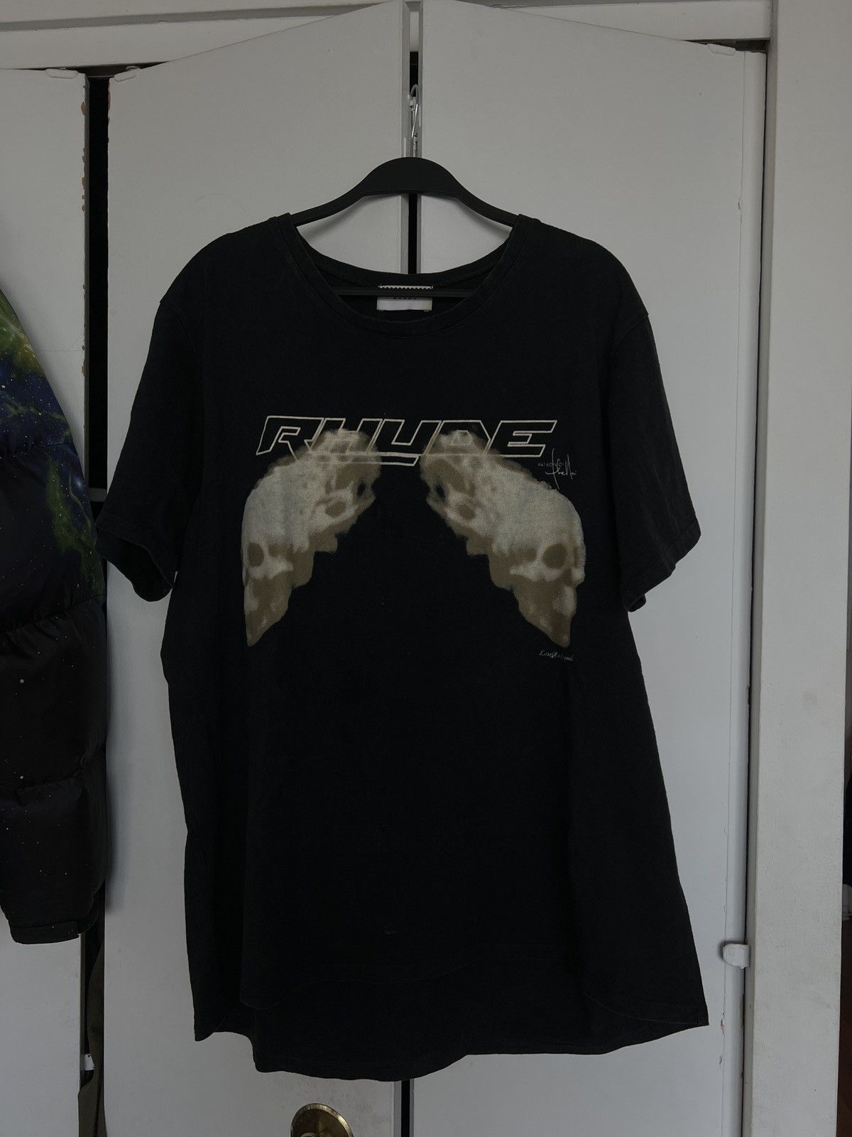 Rhude RHUDE x PATRON OF THE NEW LONELY TONIGHT? Tee Size US M / EU 48-50 / 2 - 1 Thumbnail