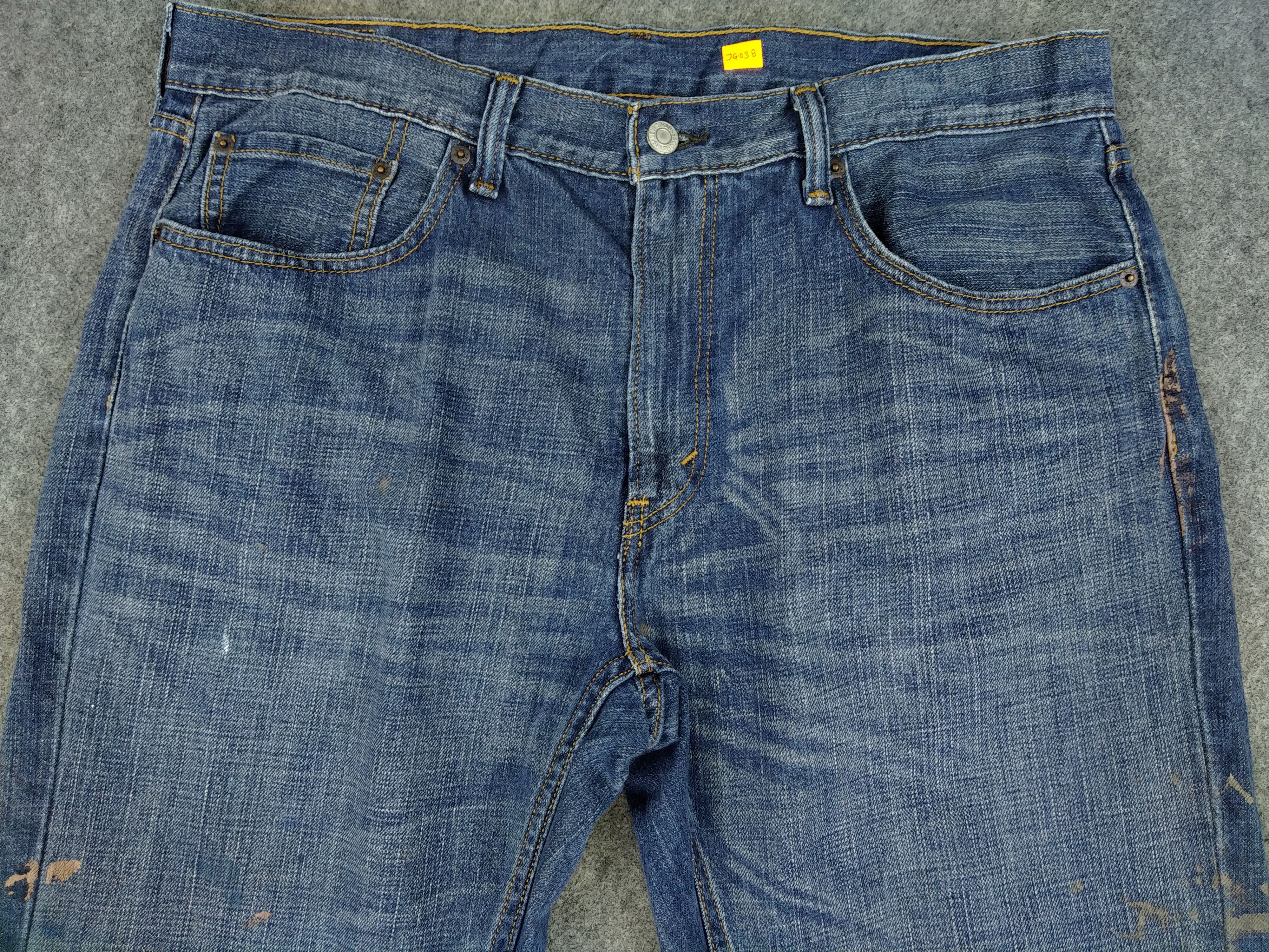 Levi's Blue Levi's 559 Jeans 36x33 Denim -JG038 Size US 36 / EU 52 - 3 Thumbnail