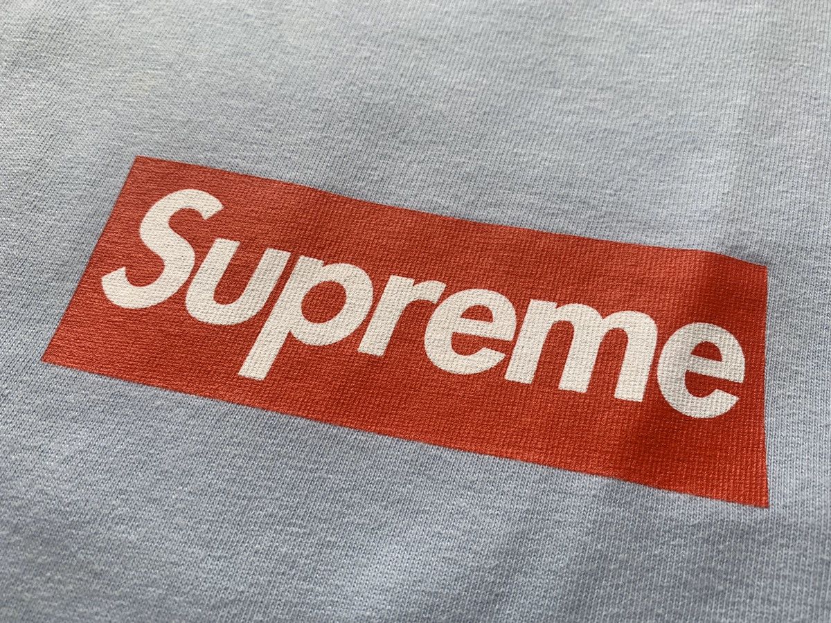 Supreme 20th Anniversary Supreme Box Logo Baby Blue Tee Size US M / EU 48-50 / 2 - 1 Thumbnail
