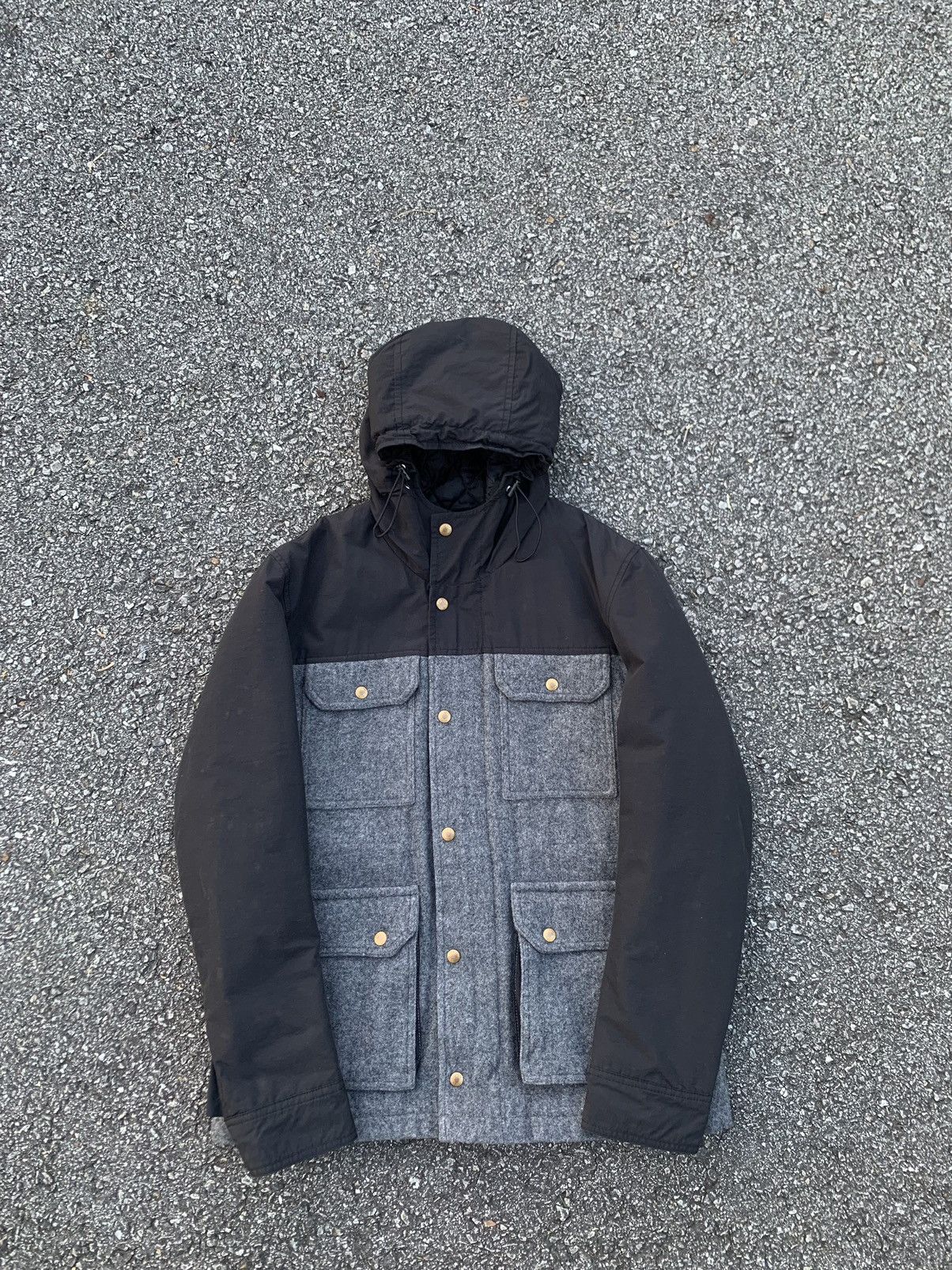 image of Edwin Over Works Factory Quilted Jacket in Black, Men's (Size Large)