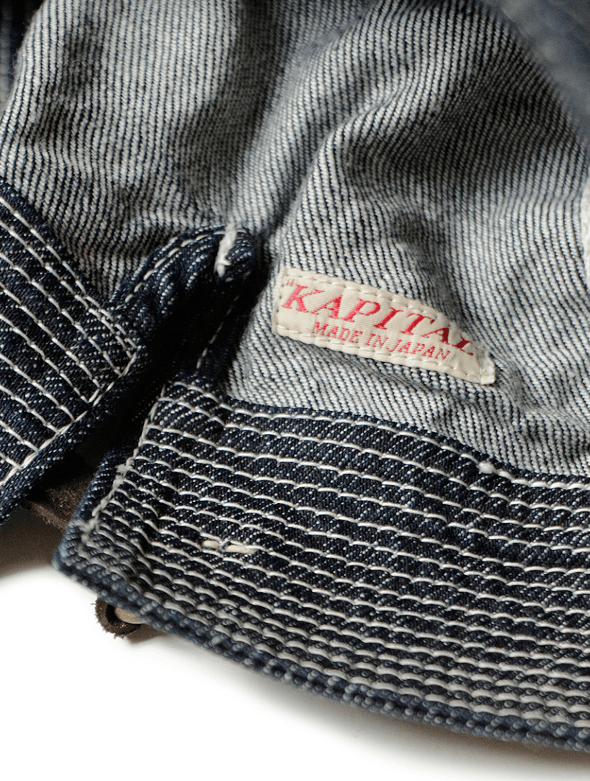 Kapital × Kapital Kountry 11.5oz Denim Old Man and Umi CAP Size ONE SIZE - 7 Thumbnail