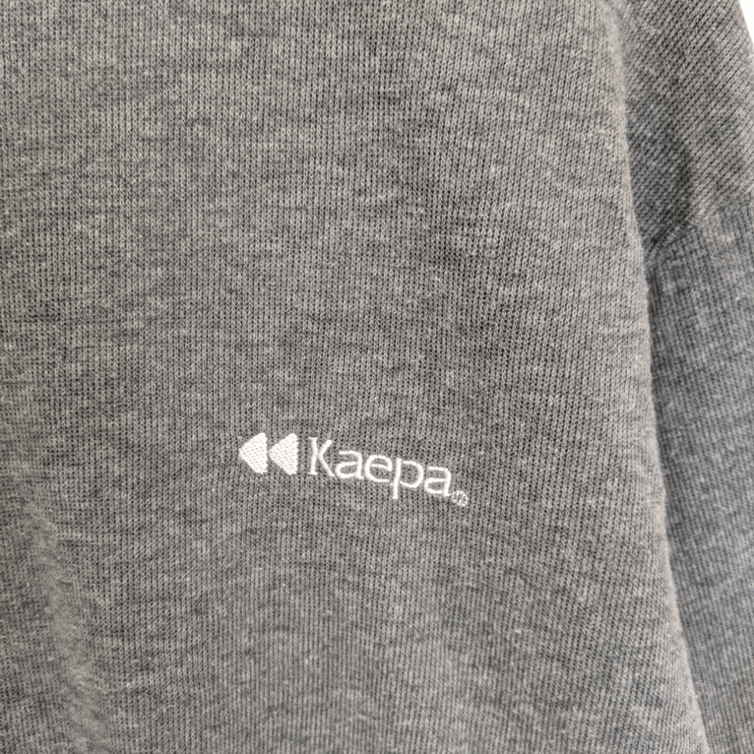 Japanese Brand KAEPA Grey Plain Sportswear Jumper Sweatshirt Size US XL / EU 56 / 4 - 5 Thumbnail