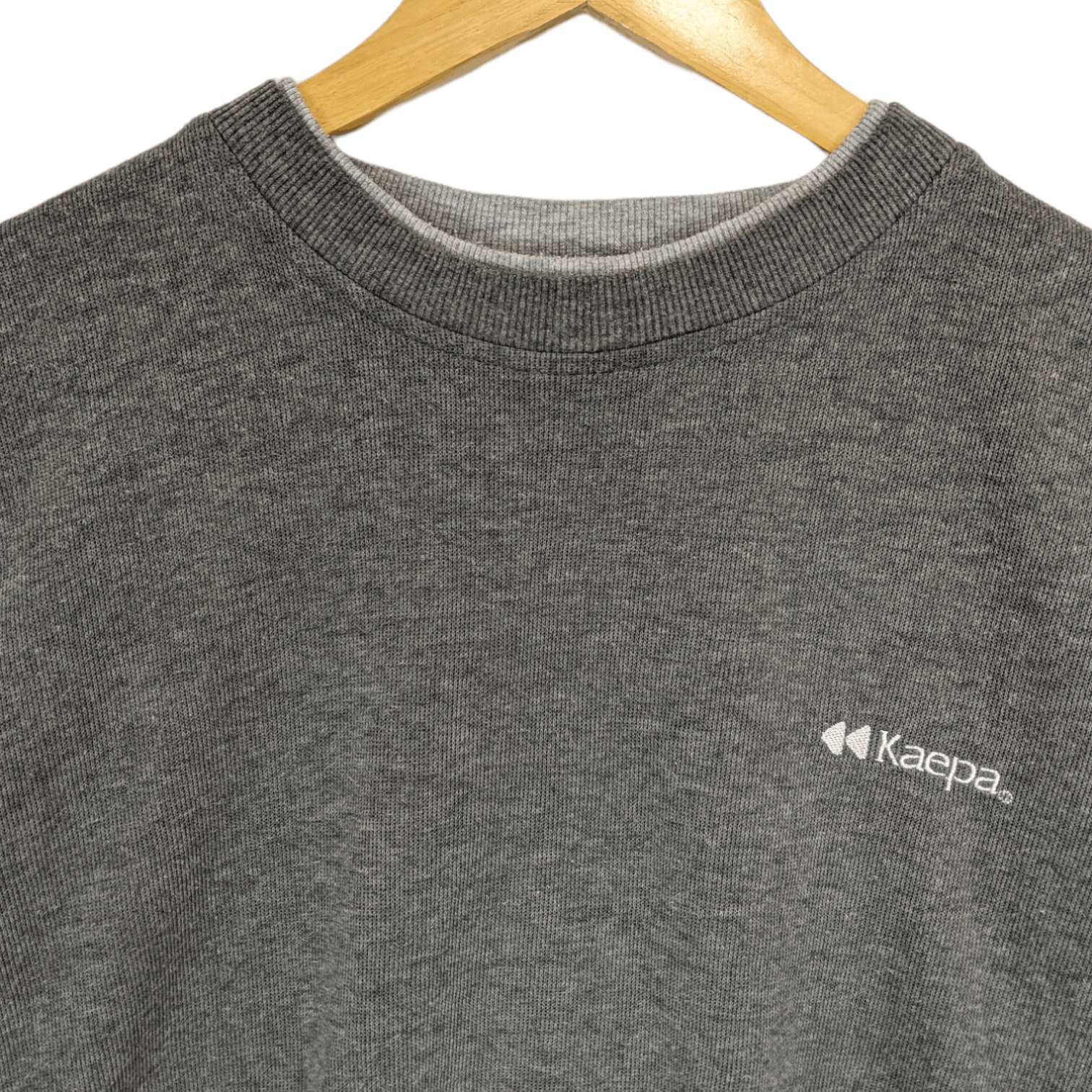 Japanese Brand KAEPA Grey Plain Sportswear Jumper Sweatshirt Size US XL / EU 56 / 4 - 4 Thumbnail