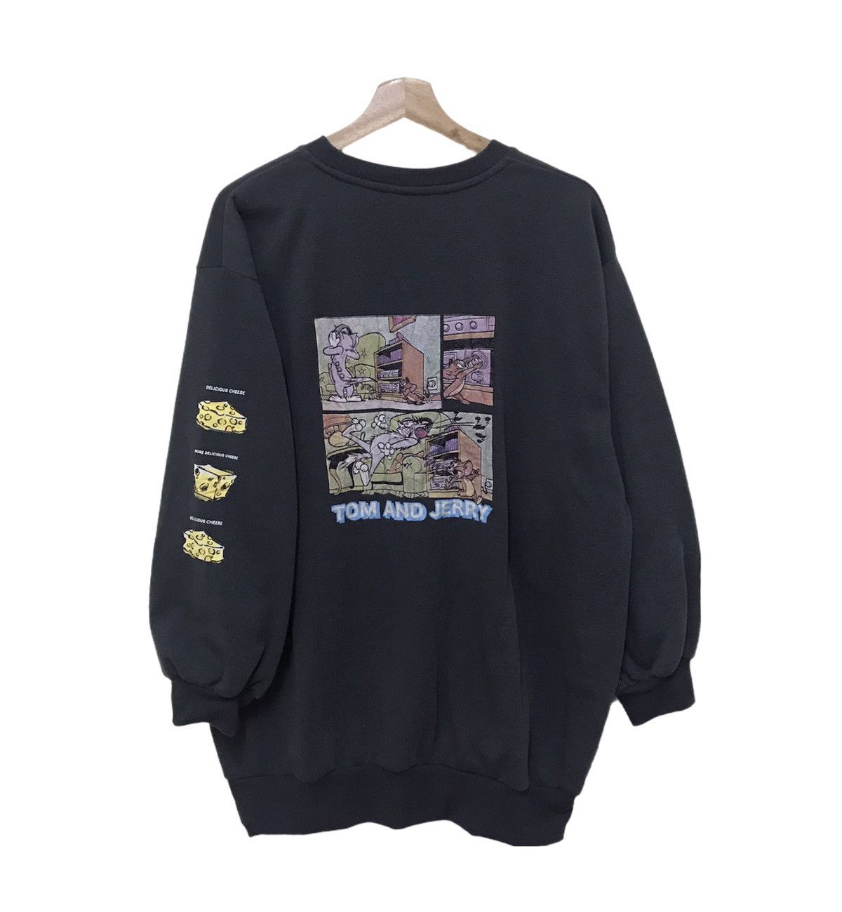 Vintage Cartoon Network Tom & Jerry Sweatshirt Oversized