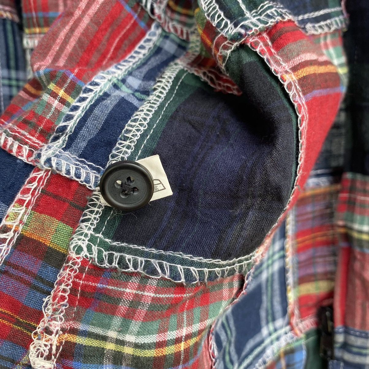 Japanese Brand Rare Vintage Relloy Japanese Brand Patchwork Zipper Up Size US XXL / EU 58 / 5 - 7 Thumbnail