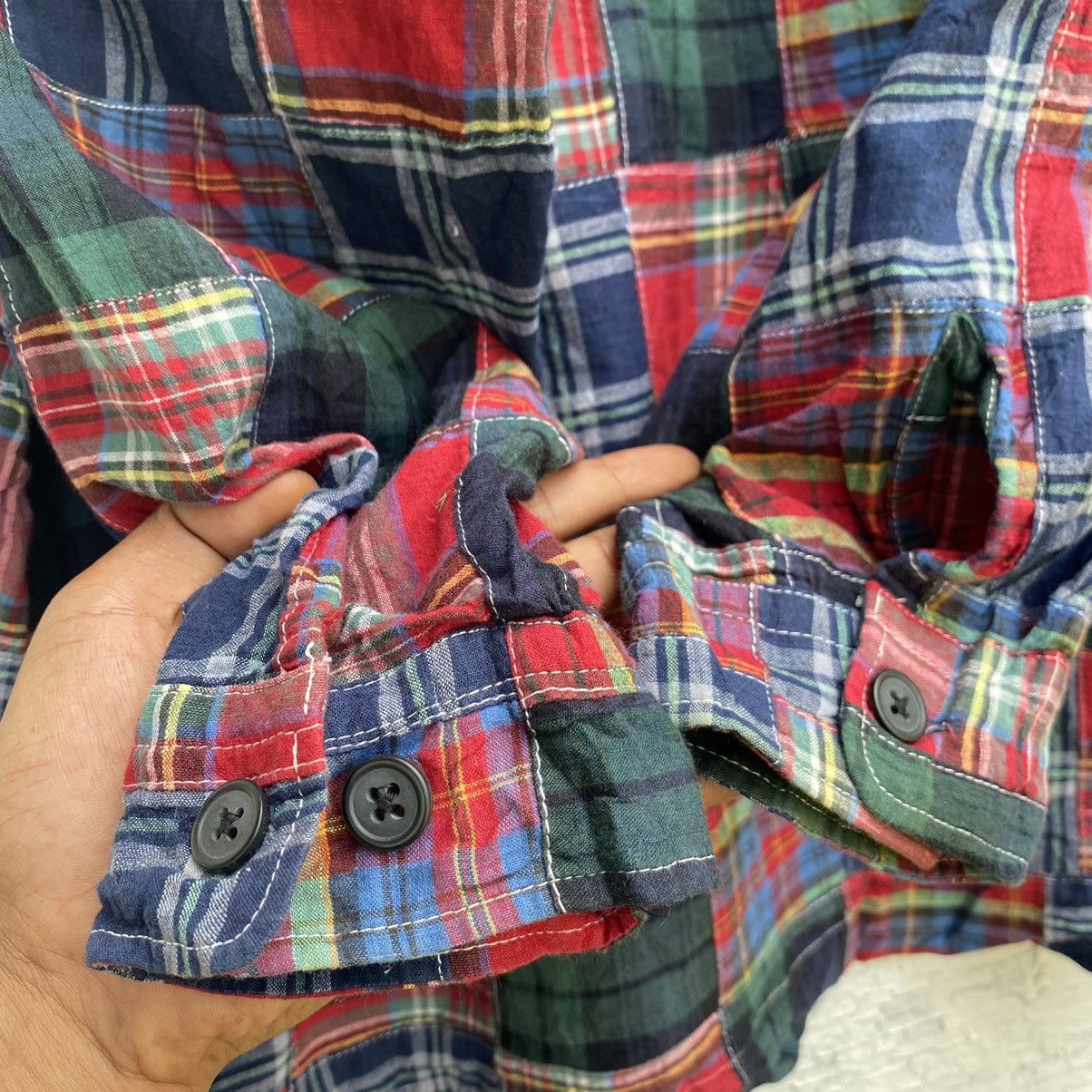 Japanese Brand Rare Vintage Relloy Japanese Brand Patchwork Zipper Up Size US XXL / EU 58 / 5 - 9 Thumbnail