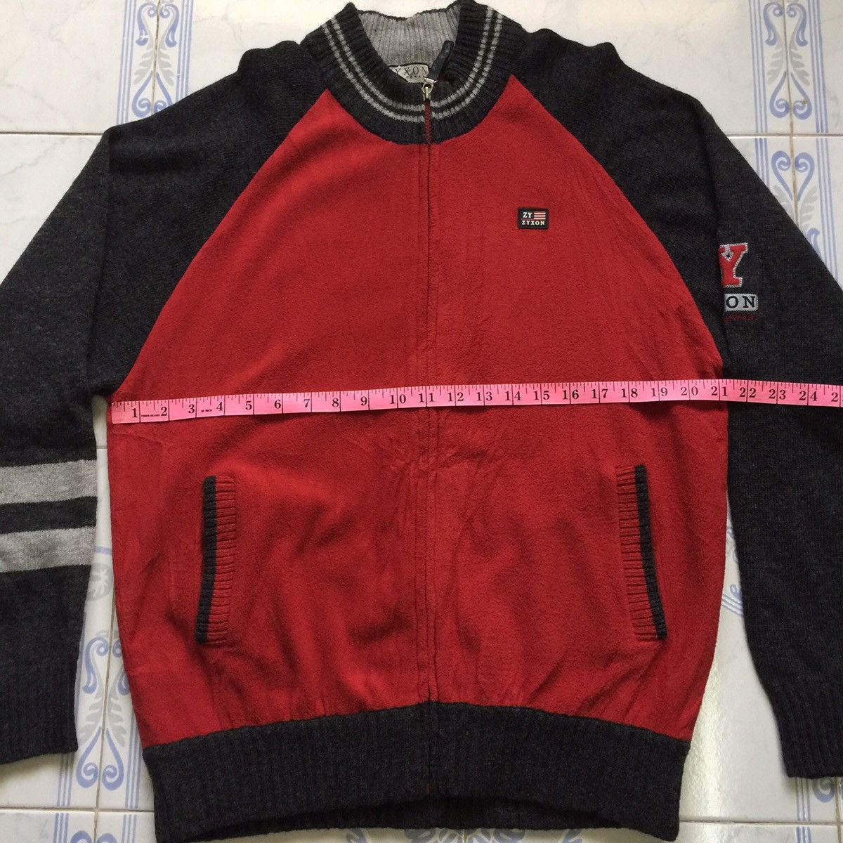 Japanese Brand Zyxon by munsing wear sweater jacket Size US L / EU 52-54 / 3 - 11 Thumbnail