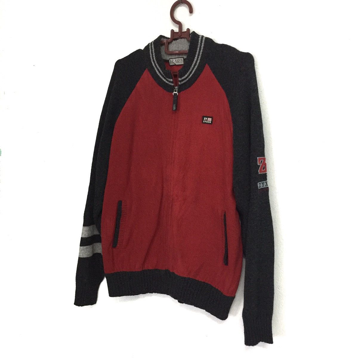 Japanese Brand Zyxon by munsing wear sweater jacket Size US L / EU 52-54 / 3 - 2 Thumbnail
