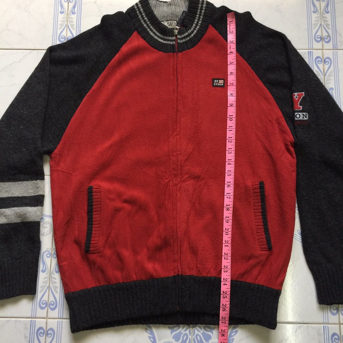 Japanese Brand Zyxon by munsing wear sweater jacket Size US L / EU 52-54 / 3 - 12 Thumbnail