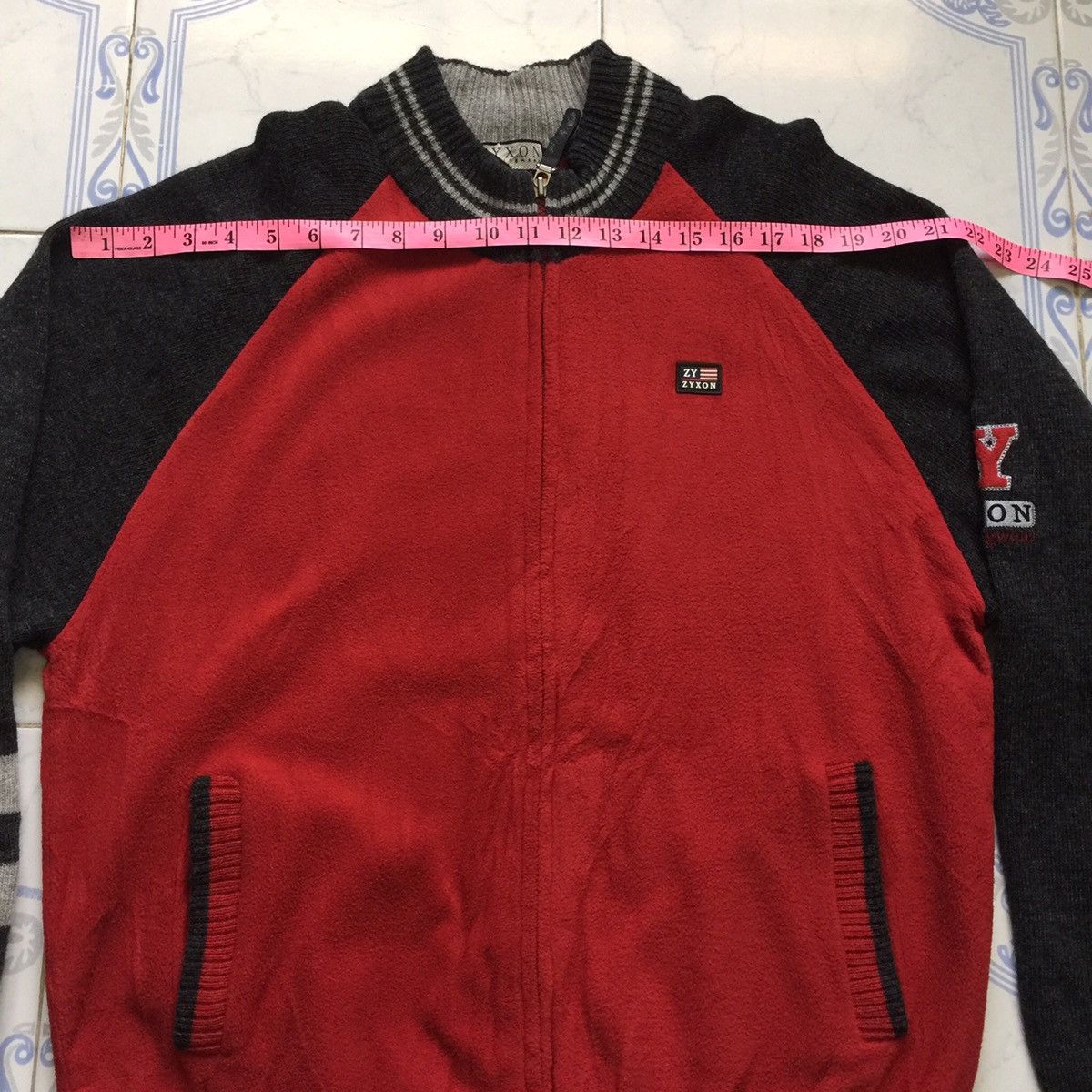 Japanese Brand Zyxon by munsing wear sweater jacket Size US L / EU 52-54 / 3 - 10 Thumbnail