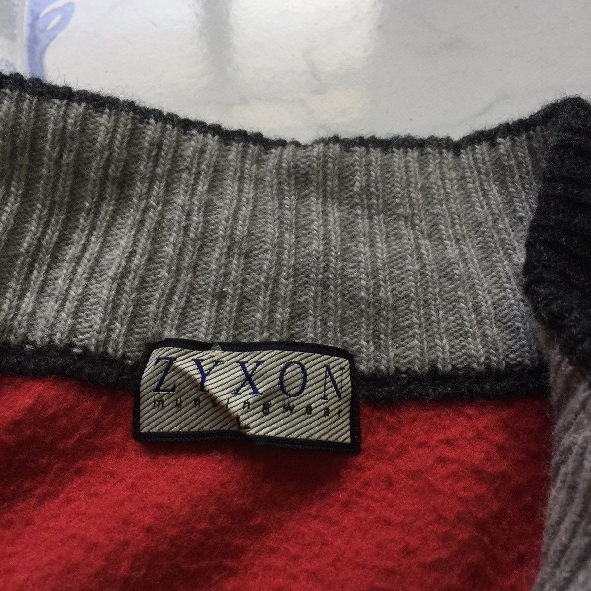 Japanese Brand Zyxon by munsing wear sweater jacket Size US L / EU 52-54 / 3 - 5 Thumbnail