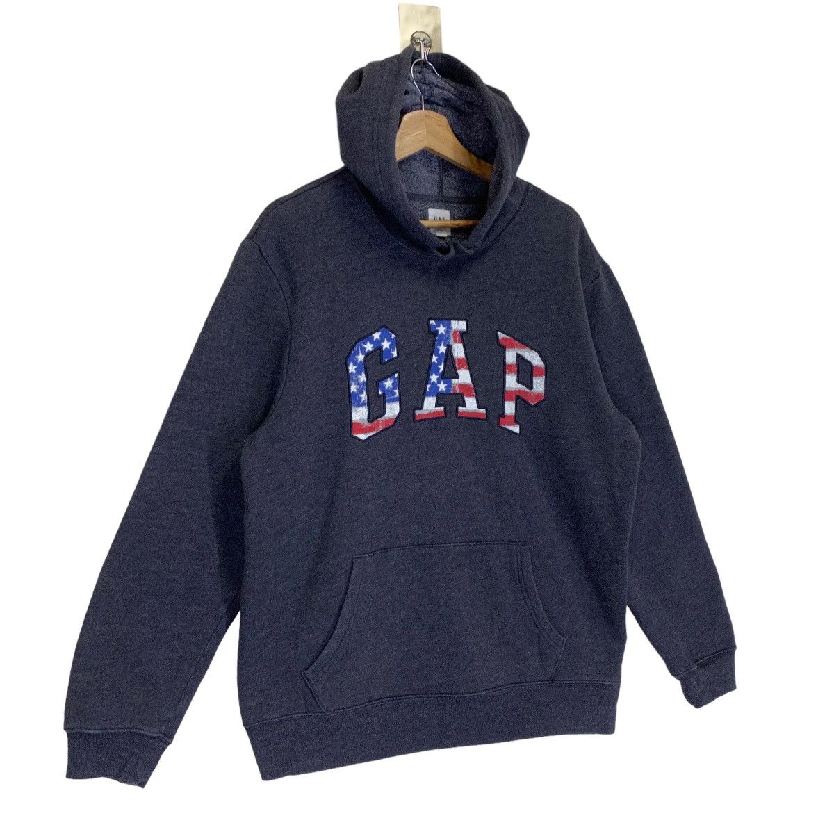 Gap × Vintage GAP Big Logo Crewneck Hoodie Size M Size US M / EU 48-50 / 2 - 2 Thumbnail
