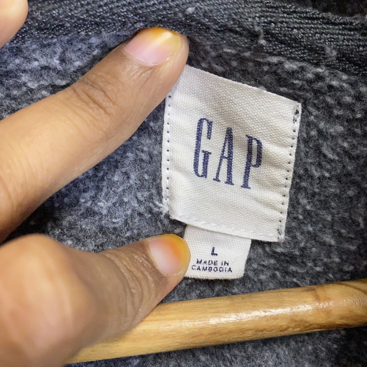 Gap × Vintage GAP Big Logo Crewneck Hoodie Size M Size US M / EU 48-50 / 2 - 8 Thumbnail