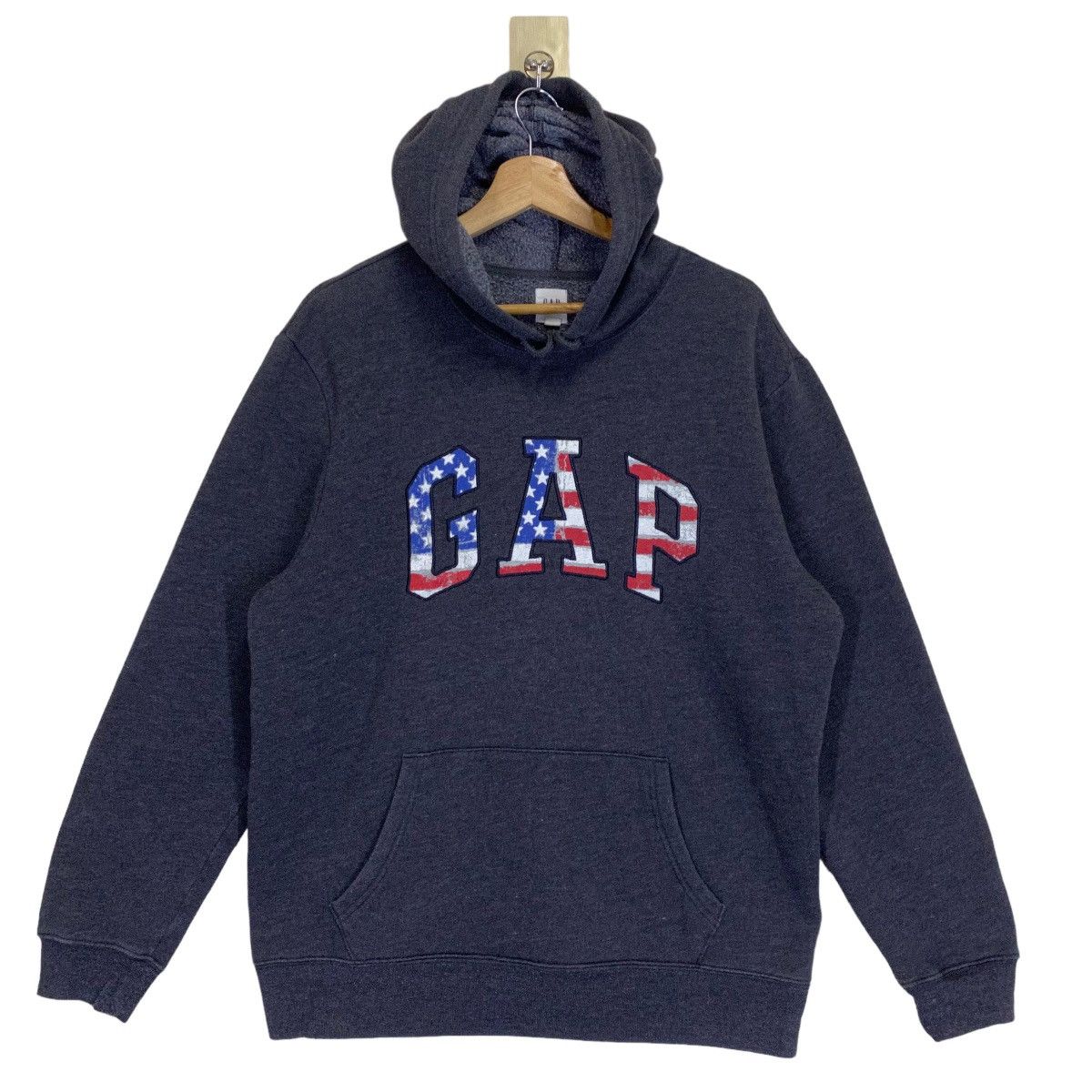Gap × Vintage GAP Big Logo Crewneck Hoodie Size M Size US M / EU 48-50 / 2 - 1 Thumbnail