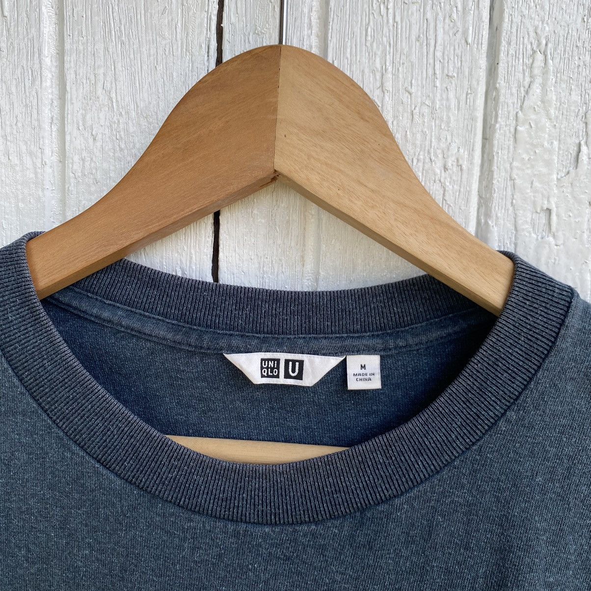 Lemaire × Uniqlo Faded Lemaire x Uniqlo Oversized Pocket ERD GRUNGE TEE Size US M / EU 48-50 / 2 - 2 Thumbnail