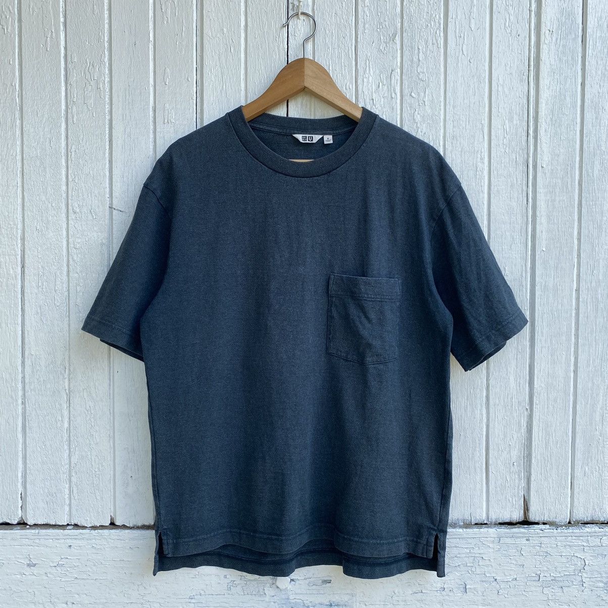 Lemaire × Uniqlo Faded Lemaire x Uniqlo Oversized Pocket ERD GRUNGE TEE Size US M / EU 48-50 / 2 - 1 Thumbnail
