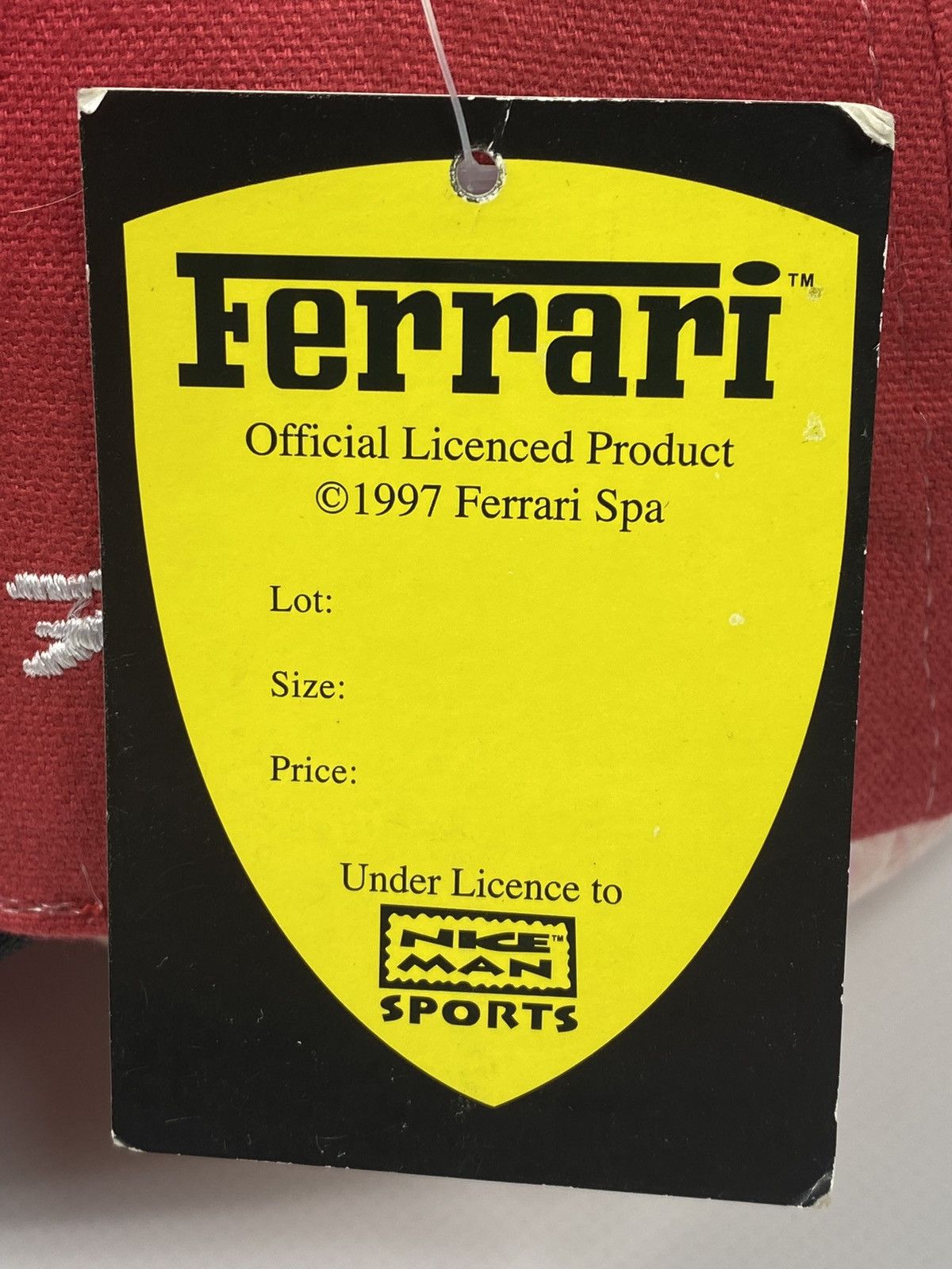 Ferrari 🔥LASTDROP🔥#12 1997 BNWT Ferrari Racing Vintage Cap Hat Size ONE SIZE - 8 Thumbnail