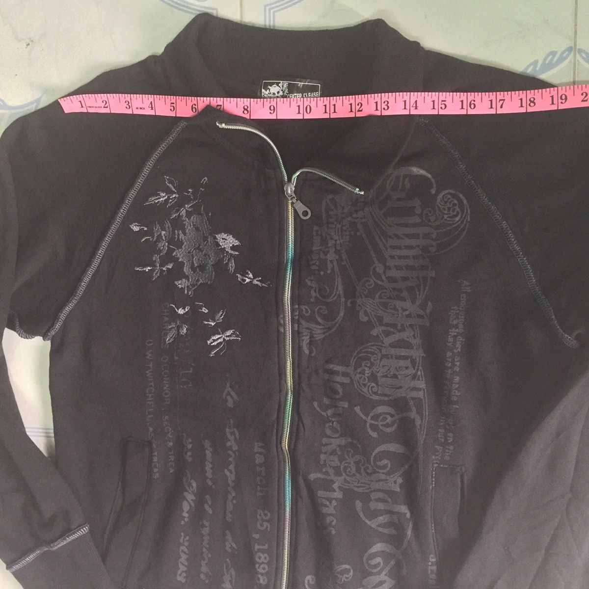 Japanese Brand Center Clease Rainbow Colour Zip Sweatshirt Sweater Jacket Size US L / EU 52-54 / 3 - 7 Thumbnail