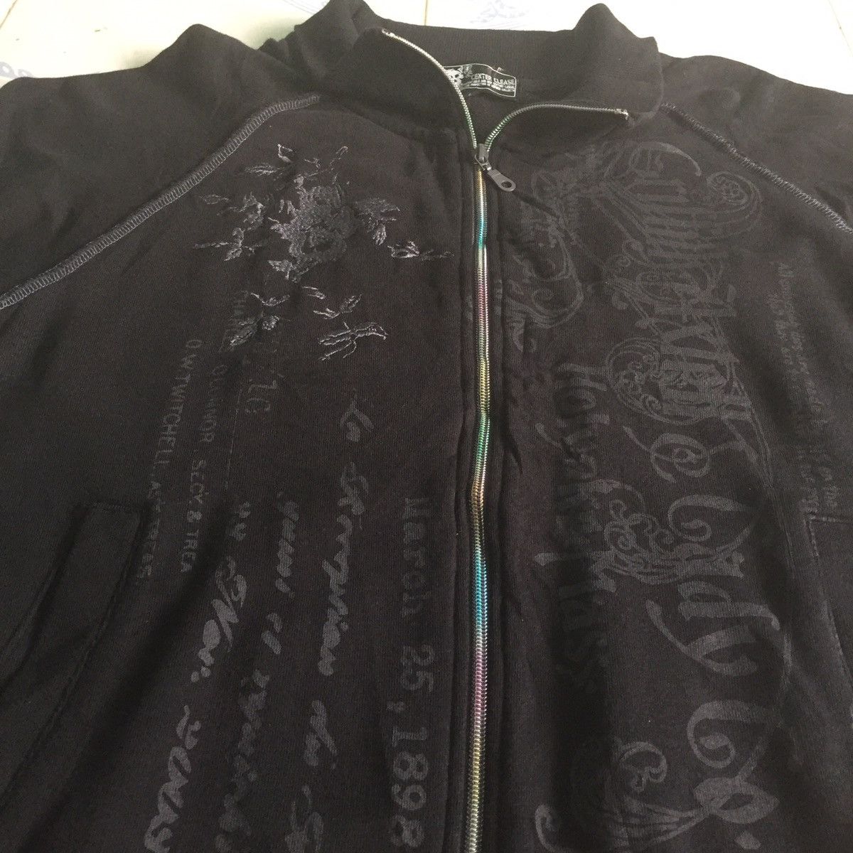 Japanese Brand Center Clease Rainbow Colour Zip Sweatshirt Sweater Jacket Size US L / EU 52-54 / 3 - 5 Thumbnail