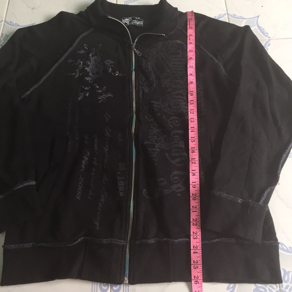 Japanese Brand Center Clease Rainbow Colour Zip Sweatshirt Sweater Jacket Size US L / EU 52-54 / 3 - 6 Thumbnail