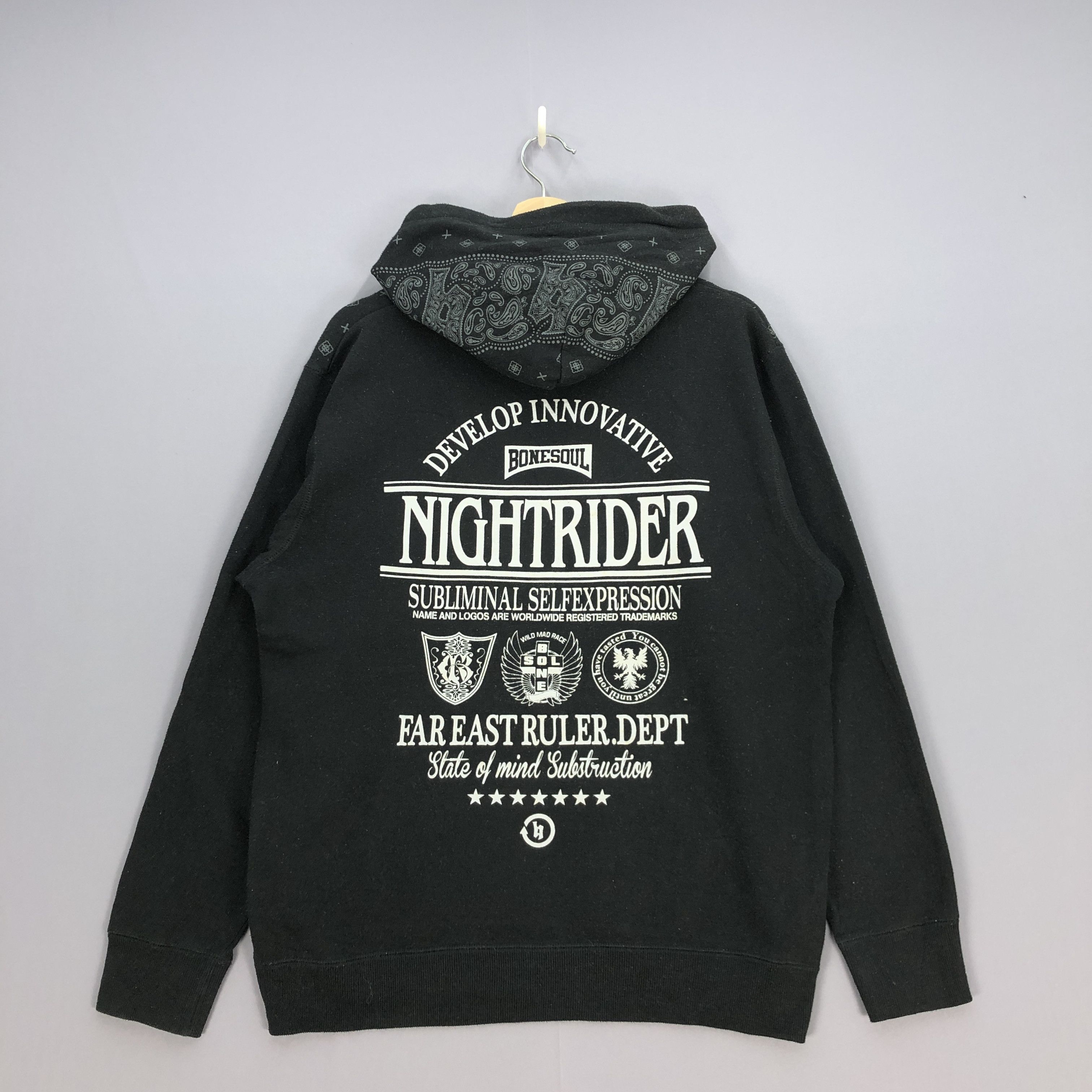 Japanese Brand × Vintage Japanese Swaetshirt Hoodie alike Kapital Sweatshirt Hooded Size US M / EU 48-50 / 2 - 3 Thumbnail