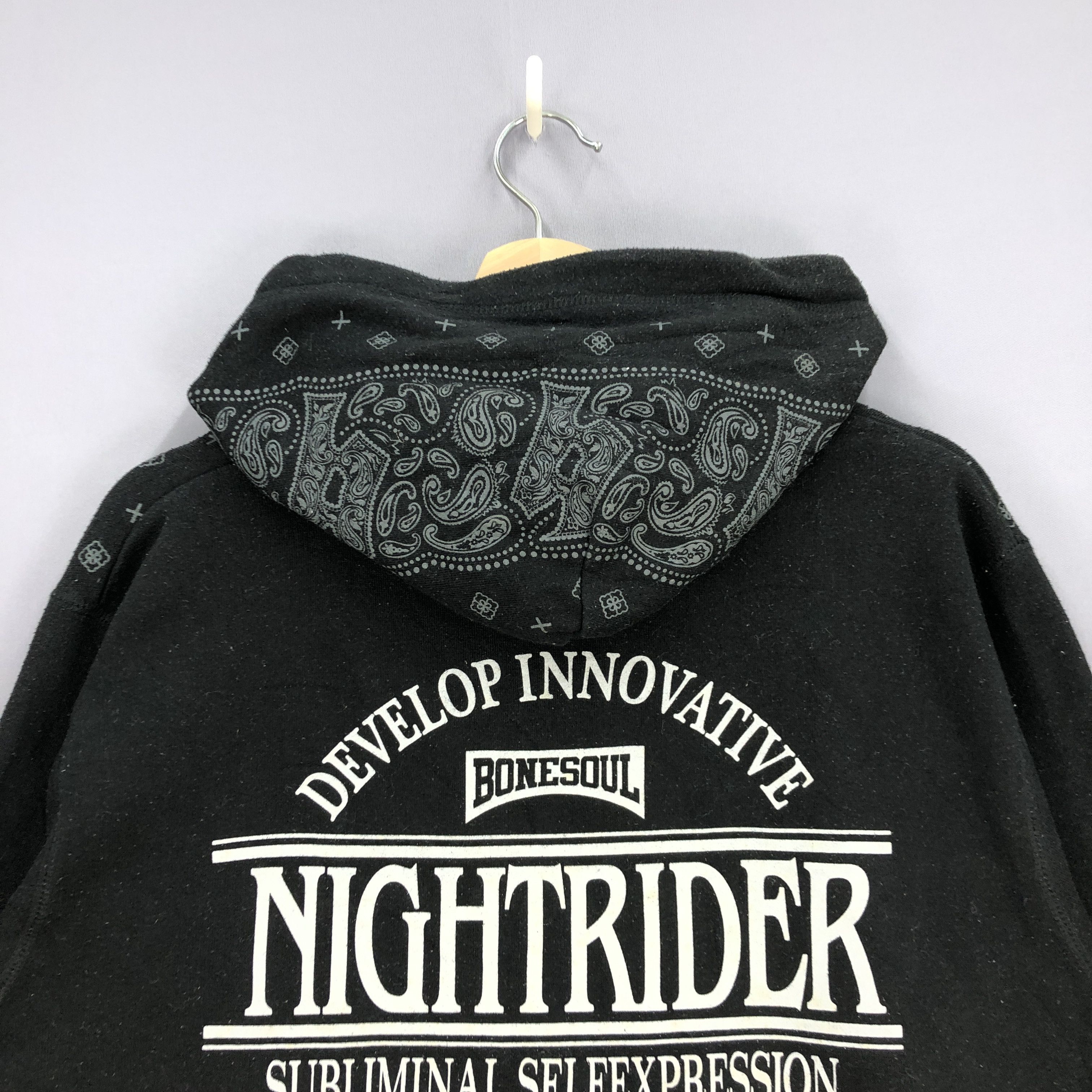 Japanese Brand × Vintage Japanese Swaetshirt Hoodie alike Kapital Sweatshirt Hooded Size US M / EU 48-50 / 2 - 7 Thumbnail