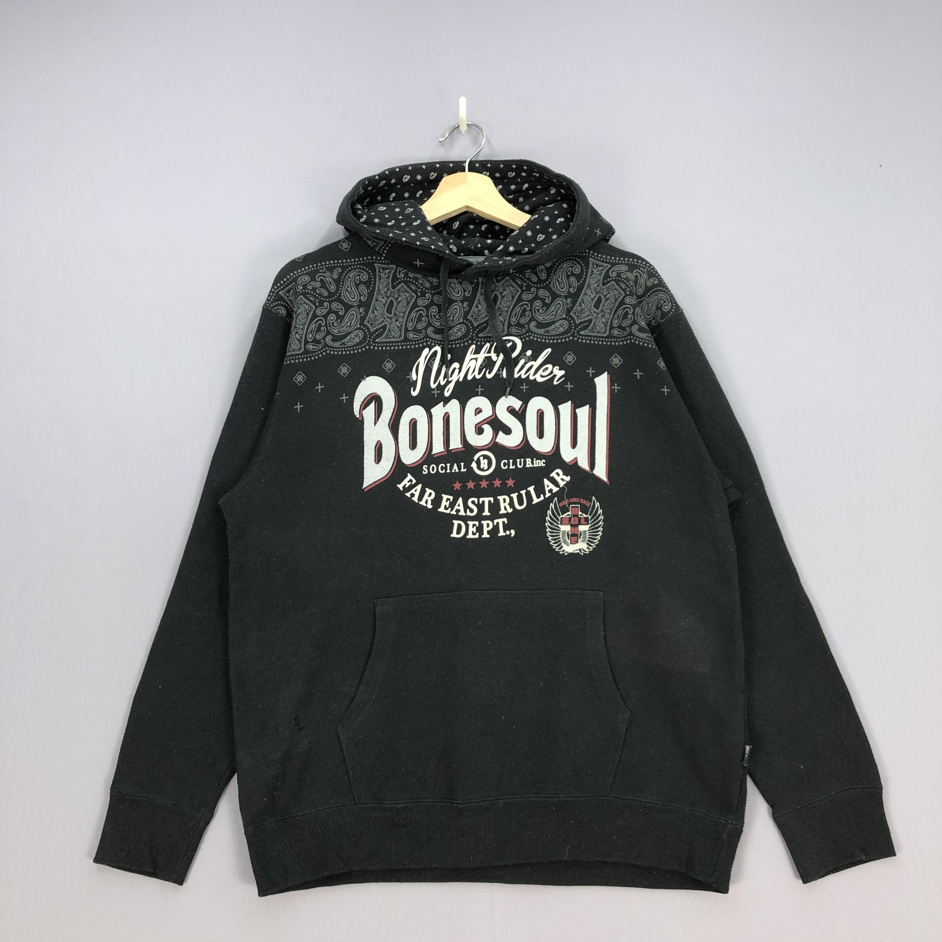 Japanese Brand × Vintage Japanese Swaetshirt Hoodie alike Kapital Sweatshirt Hooded Size US M / EU 48-50 / 2 - 1 Thumbnail