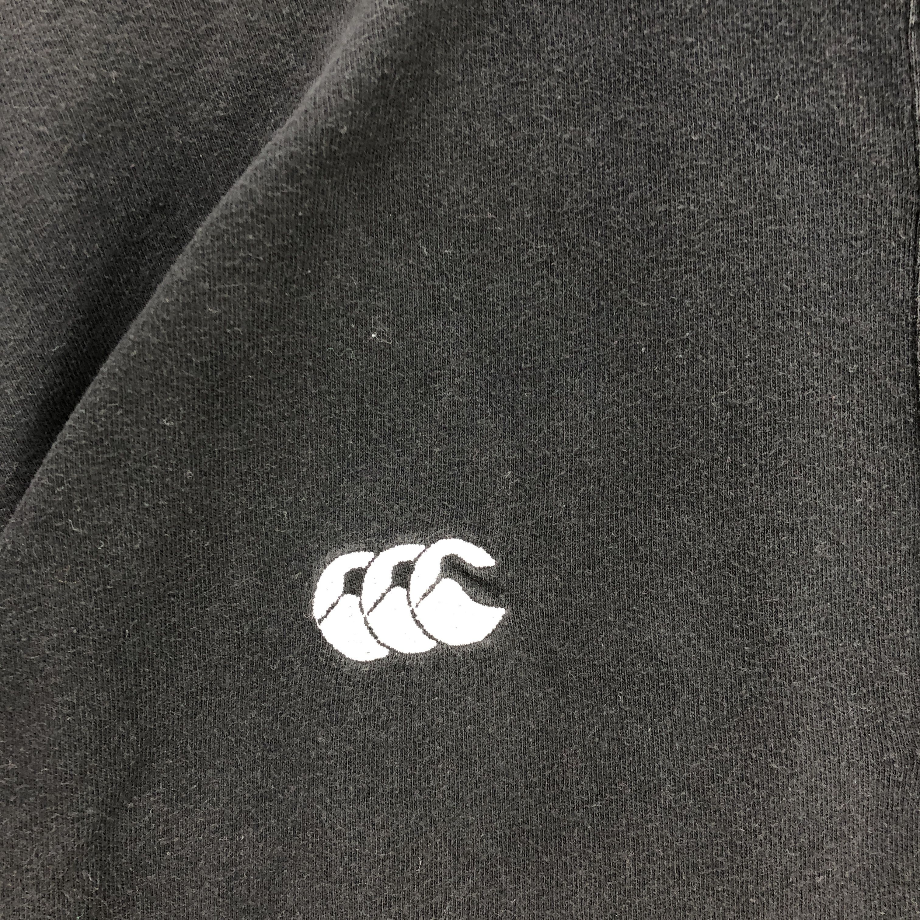 Canterbury of New Zealand Vintage Canterbury T Shirt All Black Rugby Polo Tees Size US L / EU 52-54 / 3 - 4 Thumbnail