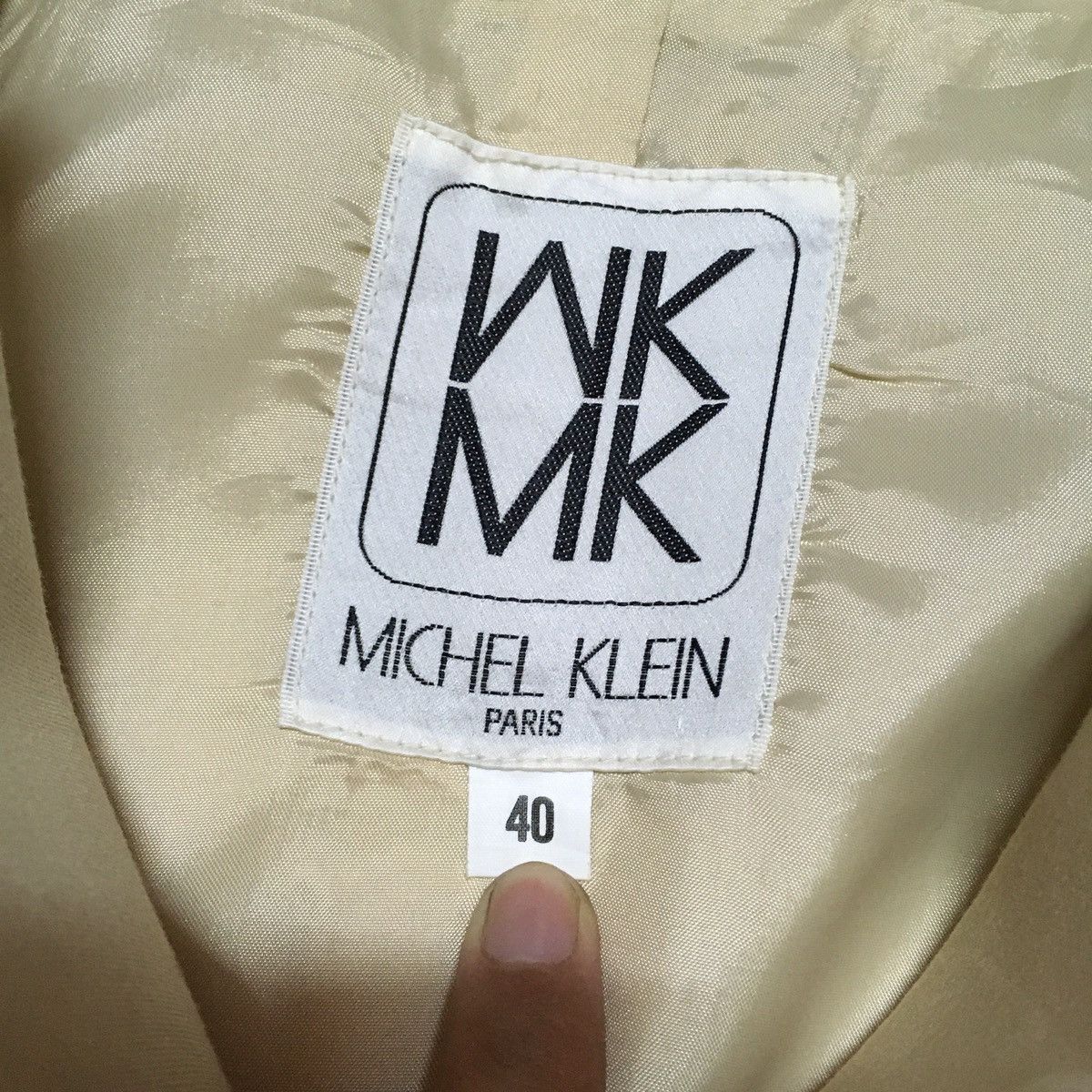 Michel Klein Michel Klein Jacket Coat Blazer Size US M / EU 48-50 / 2 - 2 Thumbnail