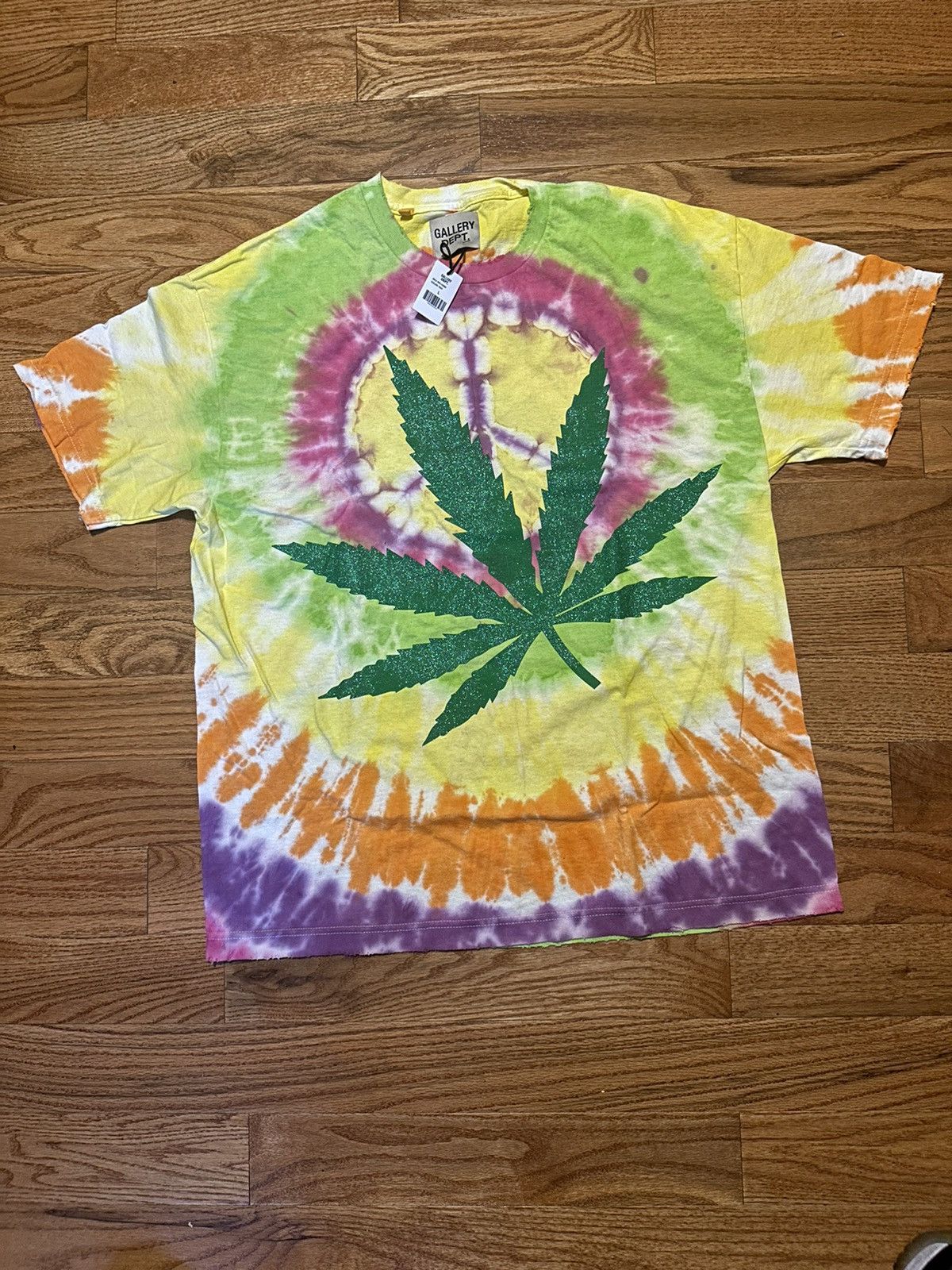 Gallery Dept. Gallery Dept. Tie Dye Weed Tee Size US L / EU 52-54 / 3 - 1 Thumbnail
