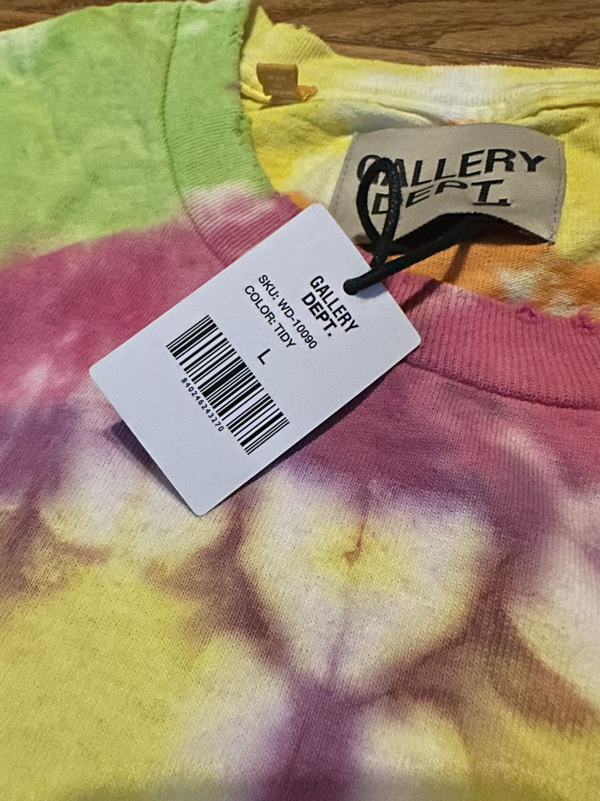 Gallery Dept. Gallery Dept. Tie Dye Weed Tee Size US L / EU 52-54 / 3 - 5 Thumbnail