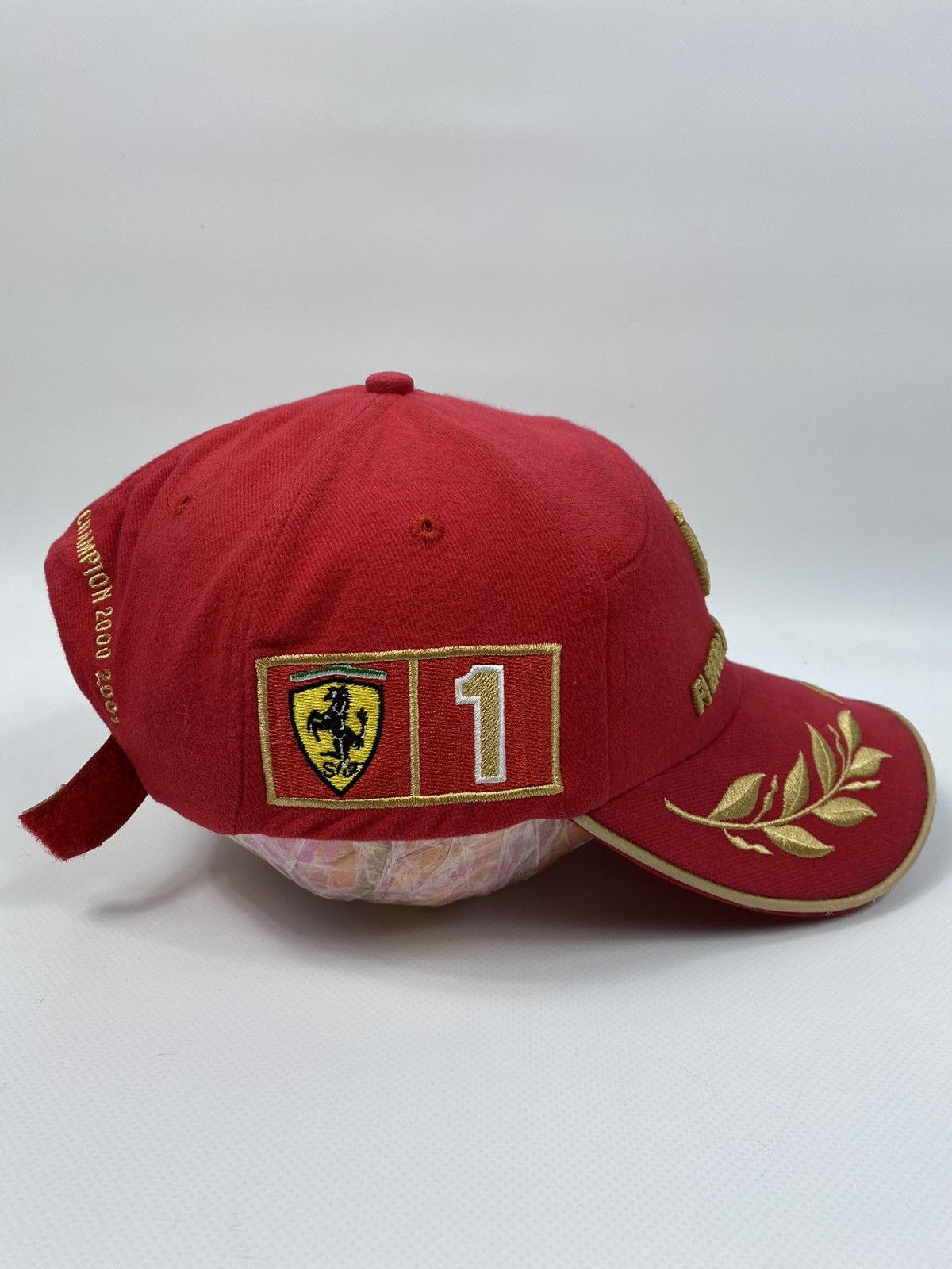 Ferrari 🔥LASTDROP🔥#35 2001 Michael Schumacher World Champion 1 Cap Size ONE SIZE - 7 Thumbnail