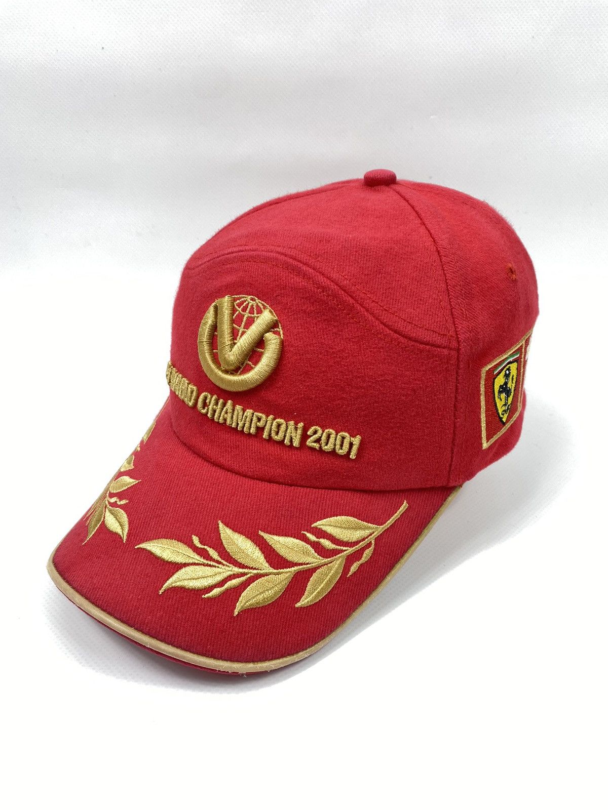 Ferrari 🔥LASTDROP🔥#35 2001 Michael Schumacher World Champion 1 Cap Size ONE SIZE - 3 Thumbnail