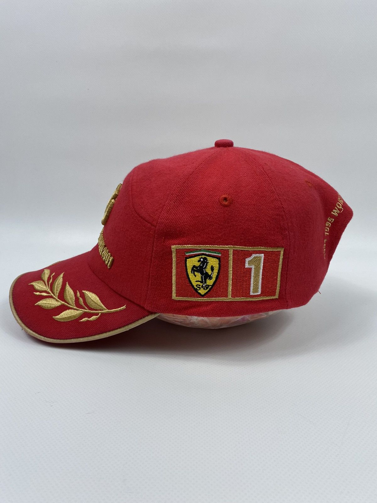 Ferrari 🔥LASTDROP🔥#35 2001 Michael Schumacher World Champion 1 Cap Size ONE SIZE - 6 Thumbnail