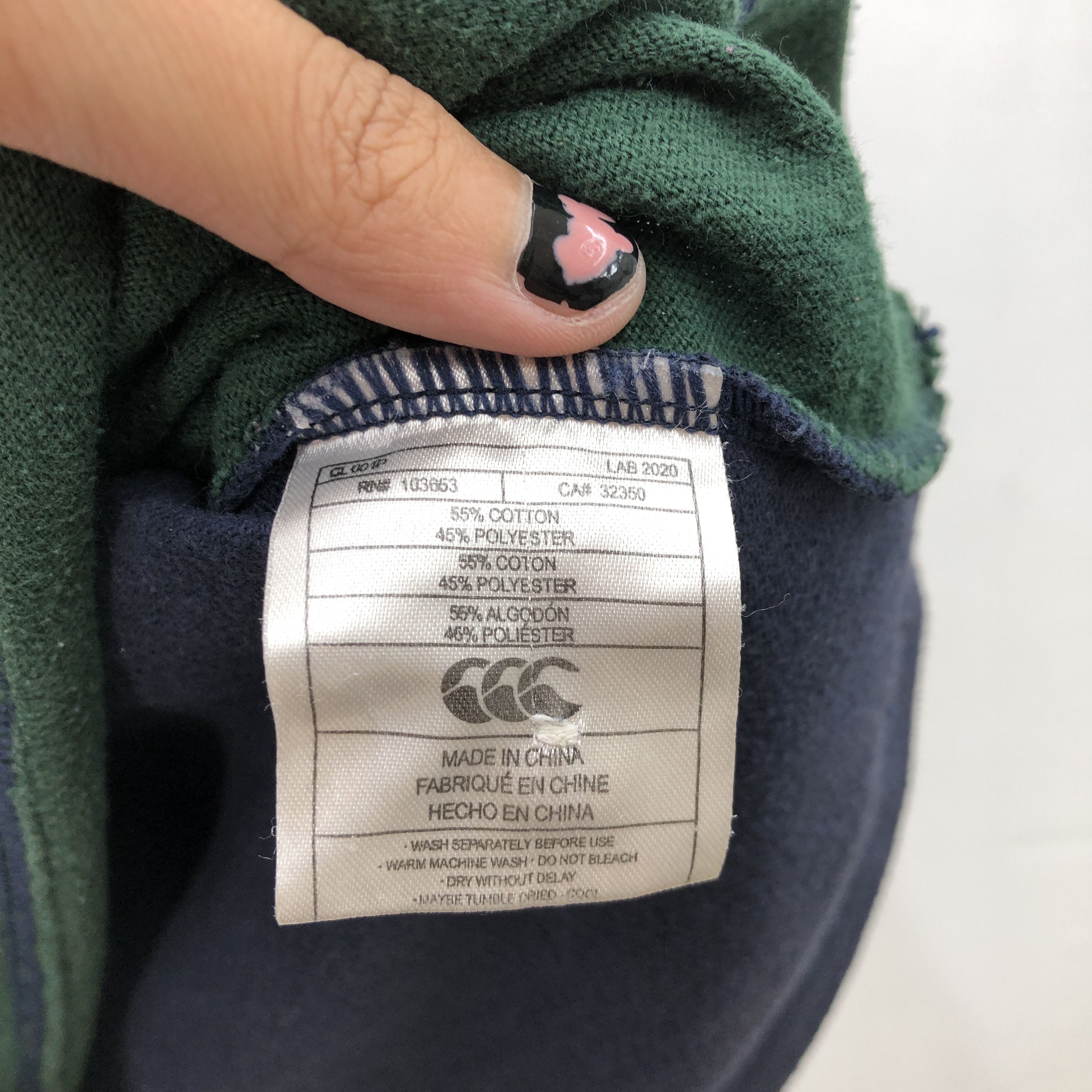 Canterbury of New Zealand Vintage Y2K Canterbury T Shirt Vintage Rugby Sportswear Tees Size US M / EU 48-50 / 2 - 6 Thumbnail
