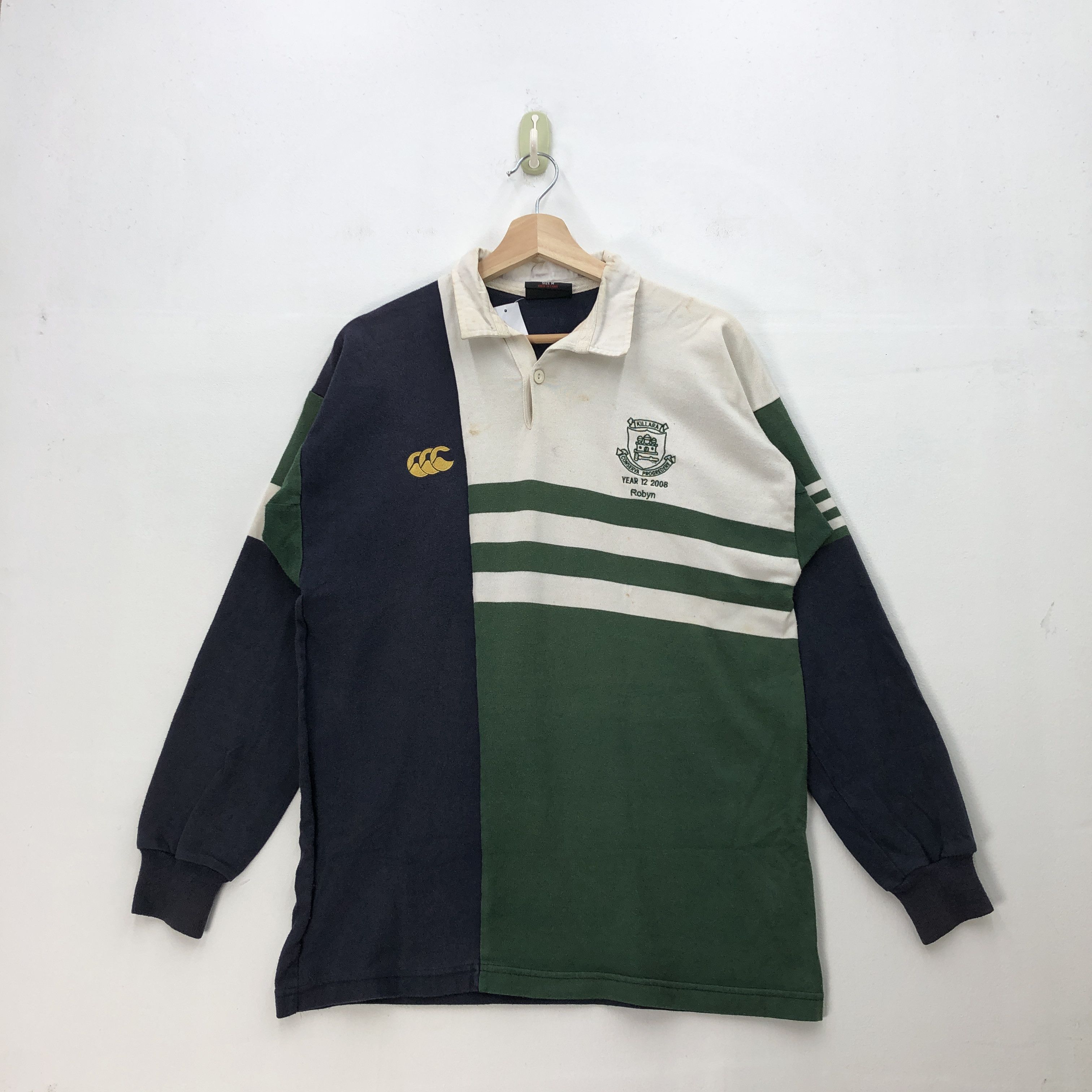 Canterbury of New Zealand Vintage Y2K Canterbury T Shirt Vintage Rugby Sportswear Tees Size US M / EU 48-50 / 2 - 1 Thumbnail