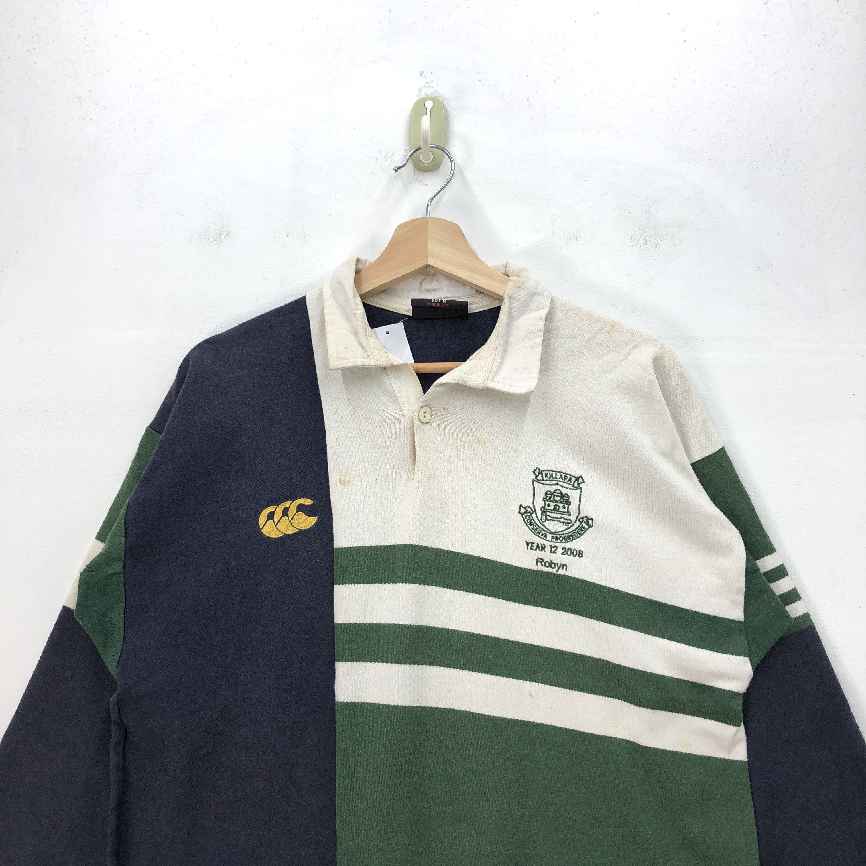 Canterbury of New Zealand Vintage Y2K Canterbury T Shirt Vintage Rugby Sportswear Tees Size US M / EU 48-50 / 2 - 3 Thumbnail