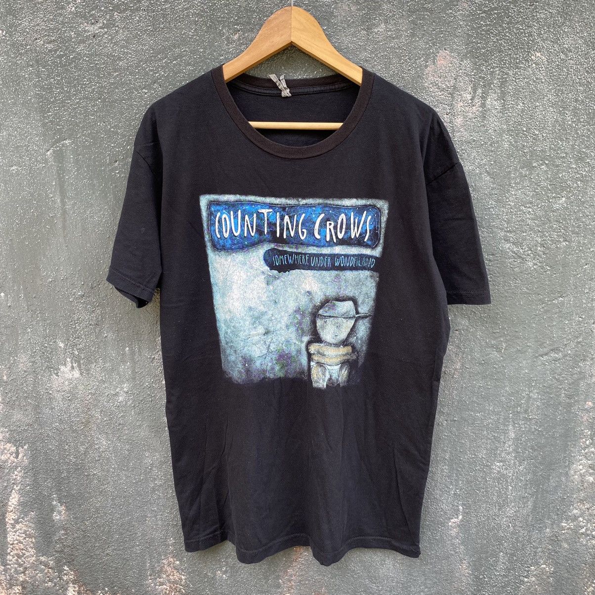 Band Tees Thrashed Vintage Faded Y2K Counting Crows Band ERD GRUNGE T Size US L / EU 52-54 / 3 - 1 Thumbnail