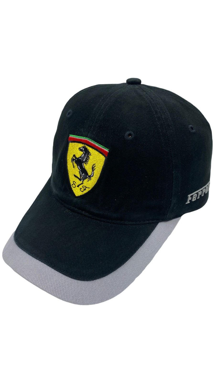 Ferrari LASTDROP🔥#10 2002 Grey Black Cap Hat Vintage Rare Ferrari Size ONE SIZE - 1 Thumbnail