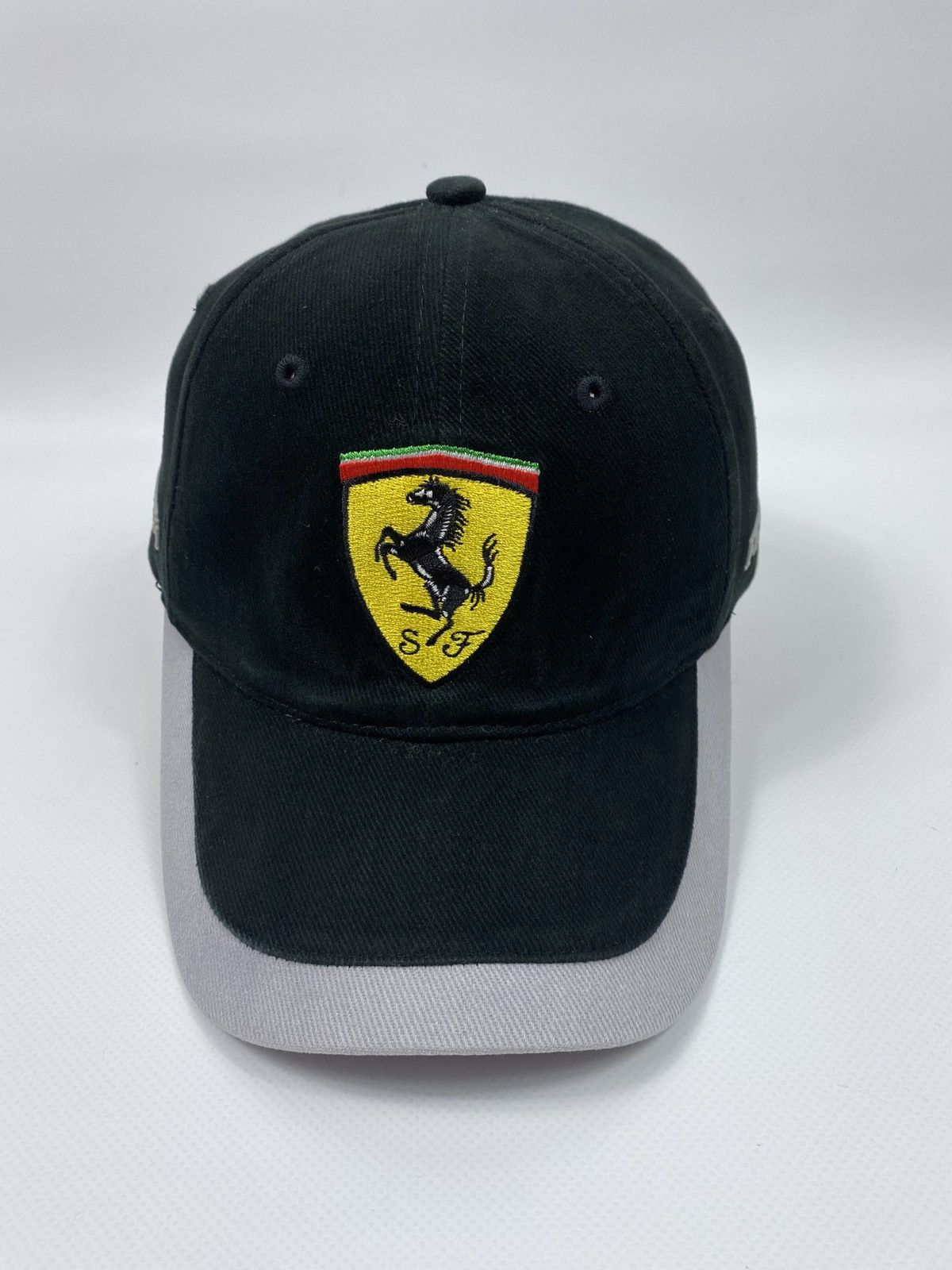 Ferrari LASTDROP🔥#10 2002 Grey Black Cap Hat Vintage Rare Ferrari Size ONE SIZE - 4 Thumbnail