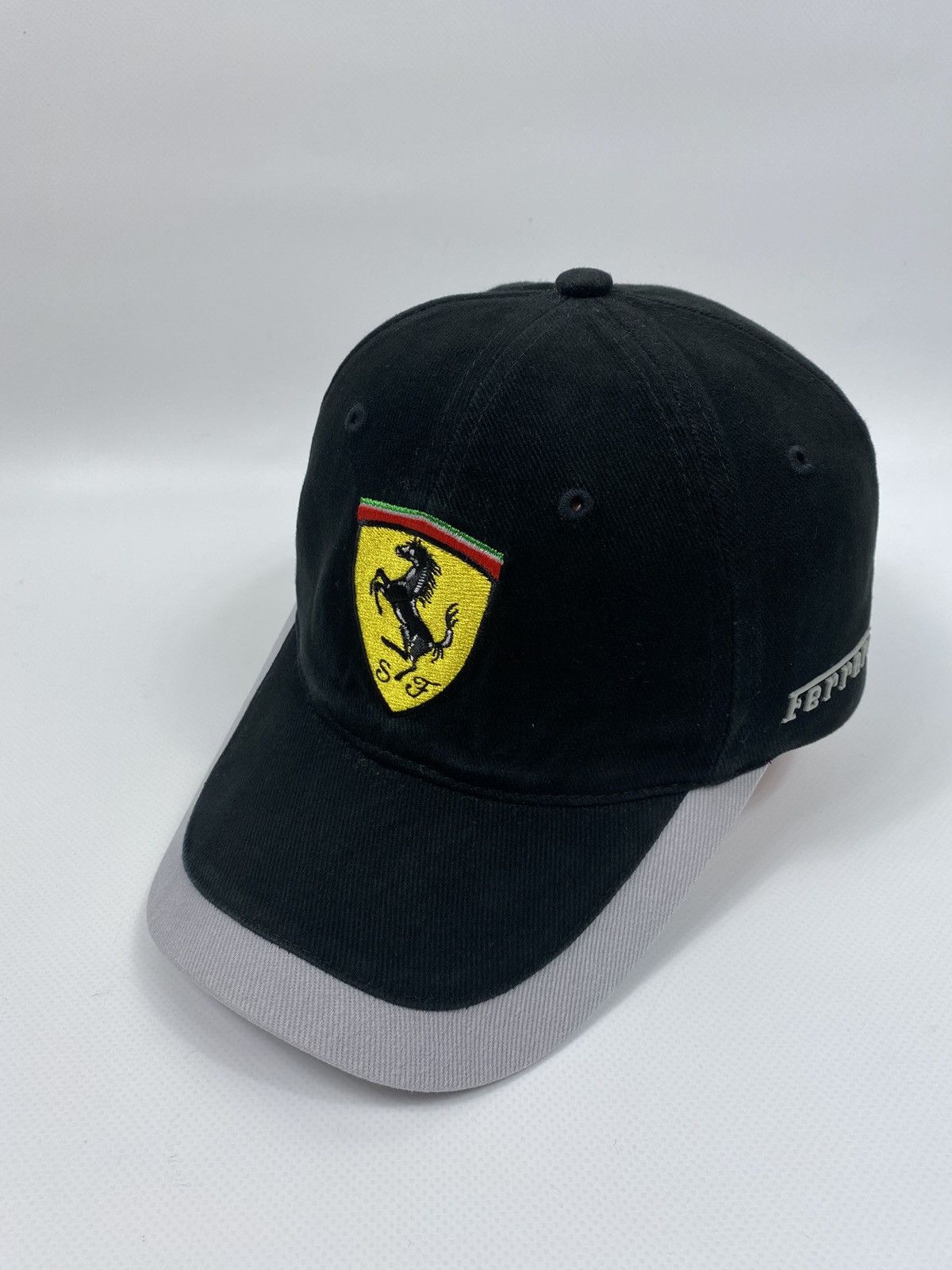 Ferrari LASTDROP🔥#10 2002 Grey Black Cap Hat Vintage Rare Ferrari Size ONE SIZE - 3 Thumbnail