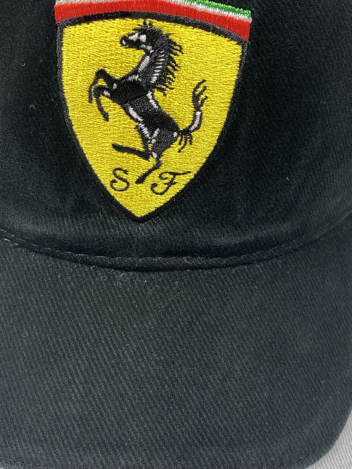 Ferrari LASTDROP🔥#10 2002 Grey Black Cap Hat Vintage Rare Ferrari Size ONE SIZE - 5 Thumbnail